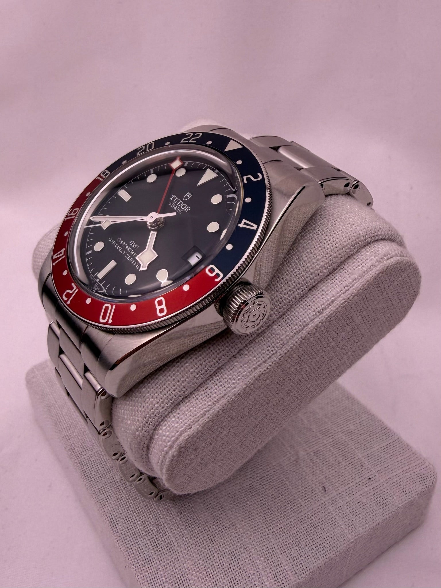 Case #438 — Tudor Black Bay GMT “Pepsi” Black Dial Ref. 79830RB
