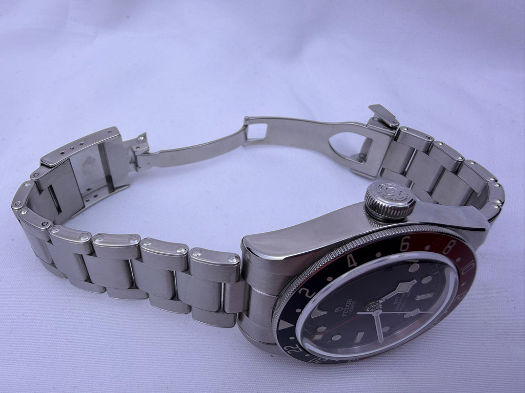 Case #438 — Tudor Black Bay GMT “Pepsi” Black Dial Ref. 79830RB