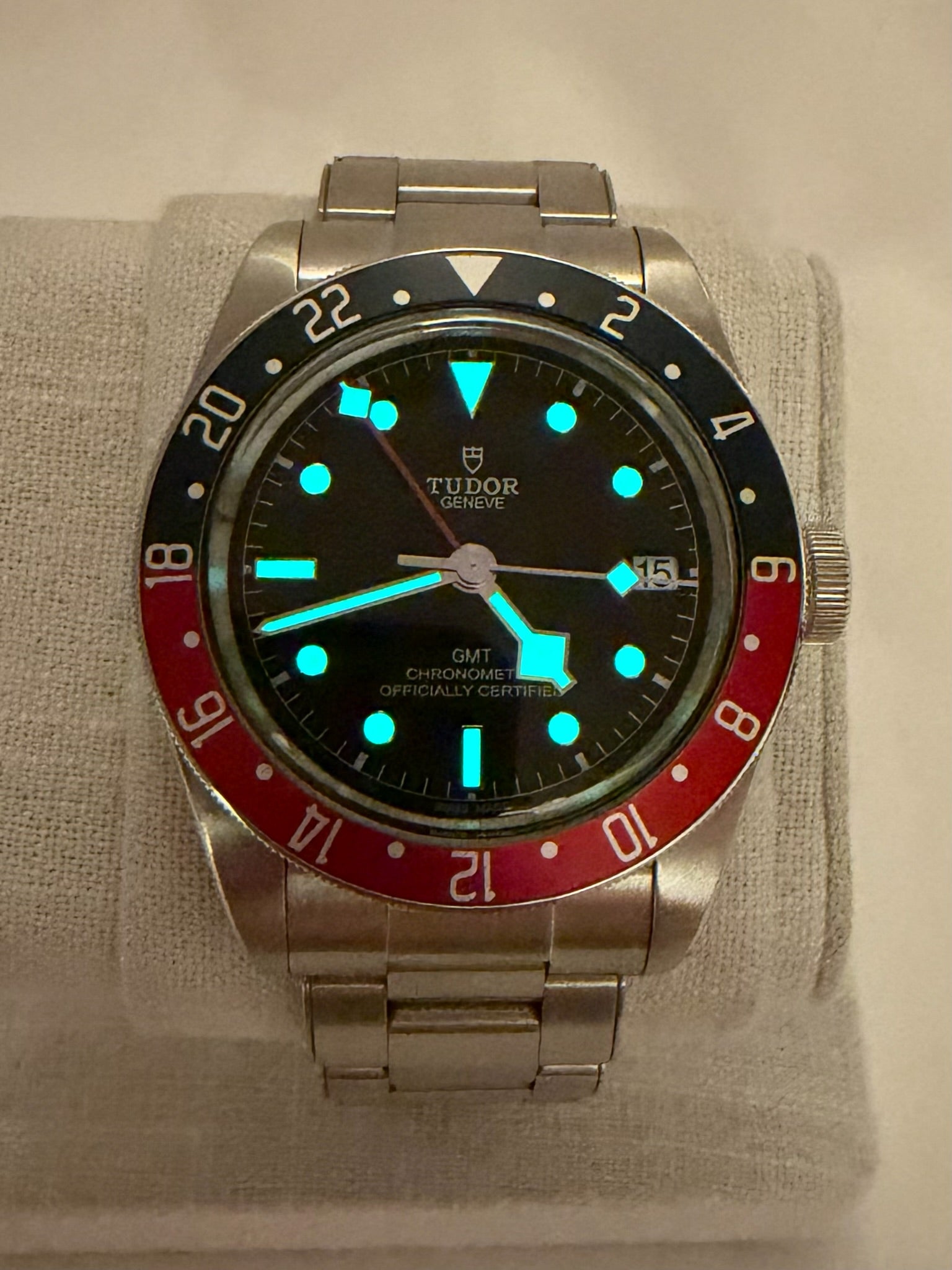 Case #438 — Tudor Black Bay GMT “Pepsi” Black Dial Ref. 79830RB