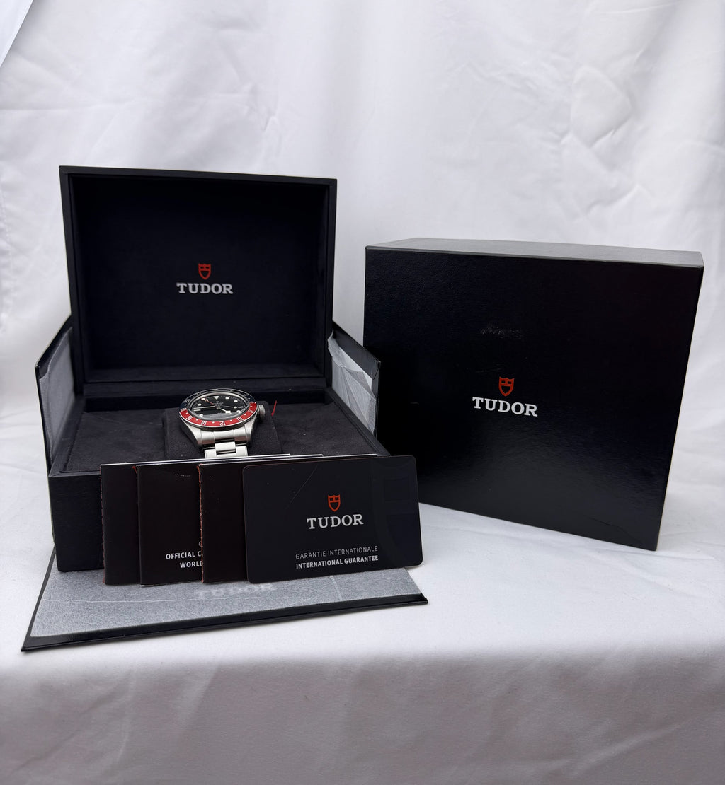 Case #438 — Tudor Black Bay GMT “Pepsi” Black Dial Ref. 79830RB