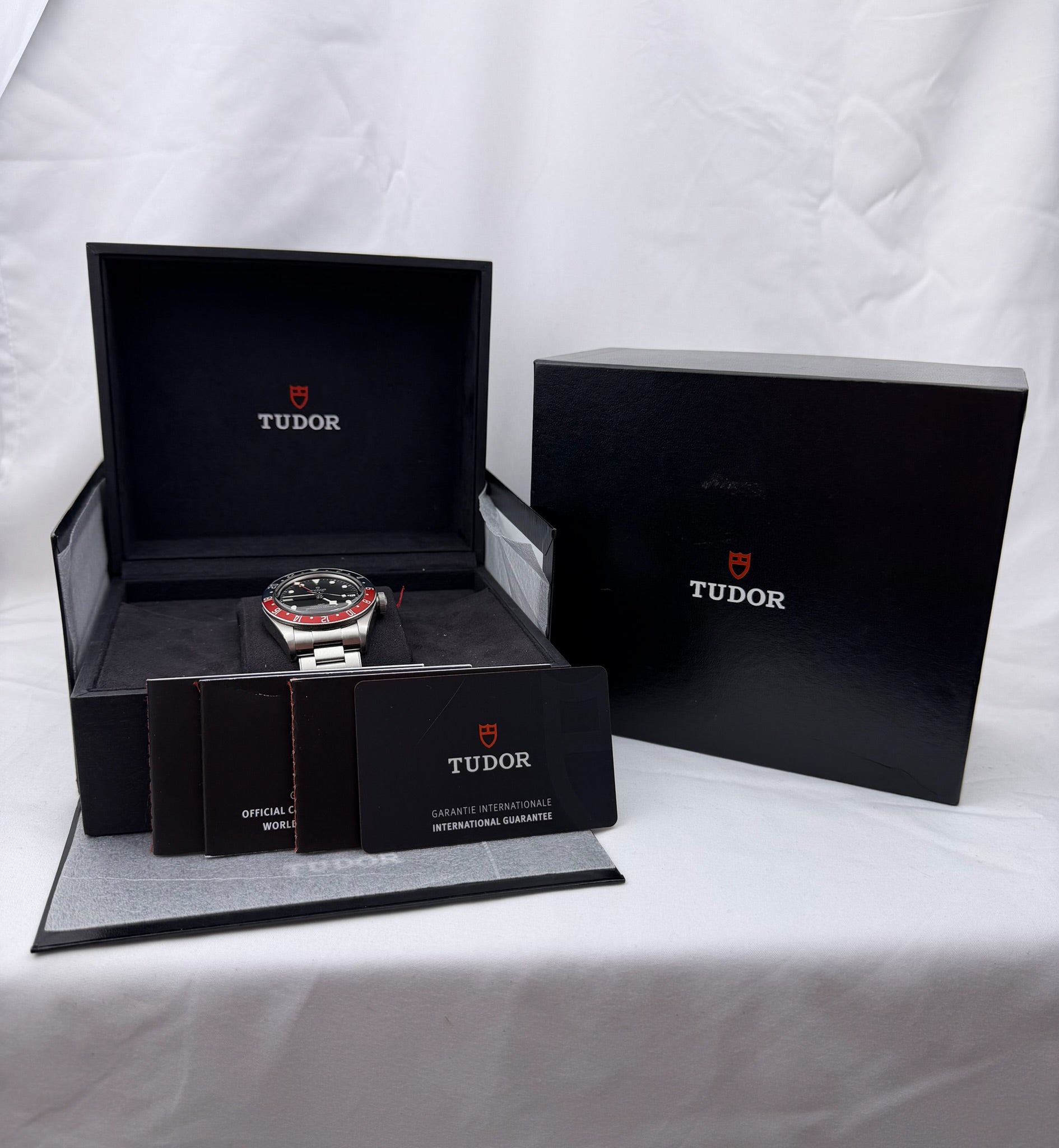 Case #438 — Tudor Black Bay GMT “Pepsi” Black Dial Ref. 79830RB