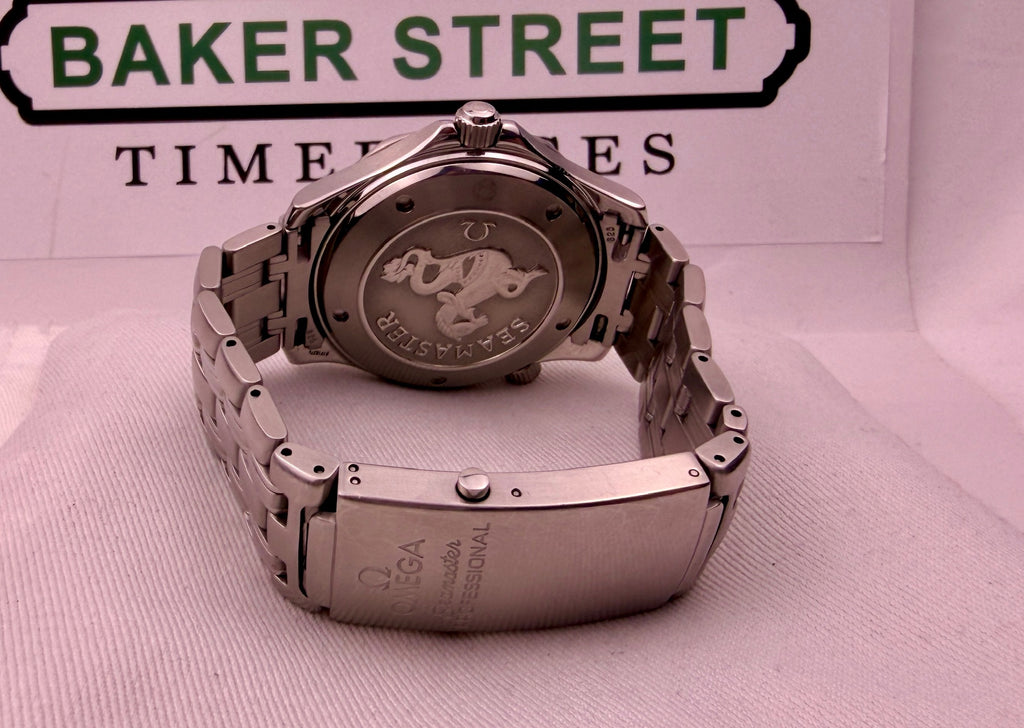 Case #464 — Omega Seamaster Professional 300 Black Wave Dial on Steel Ref. 212.30.41.20.01.002