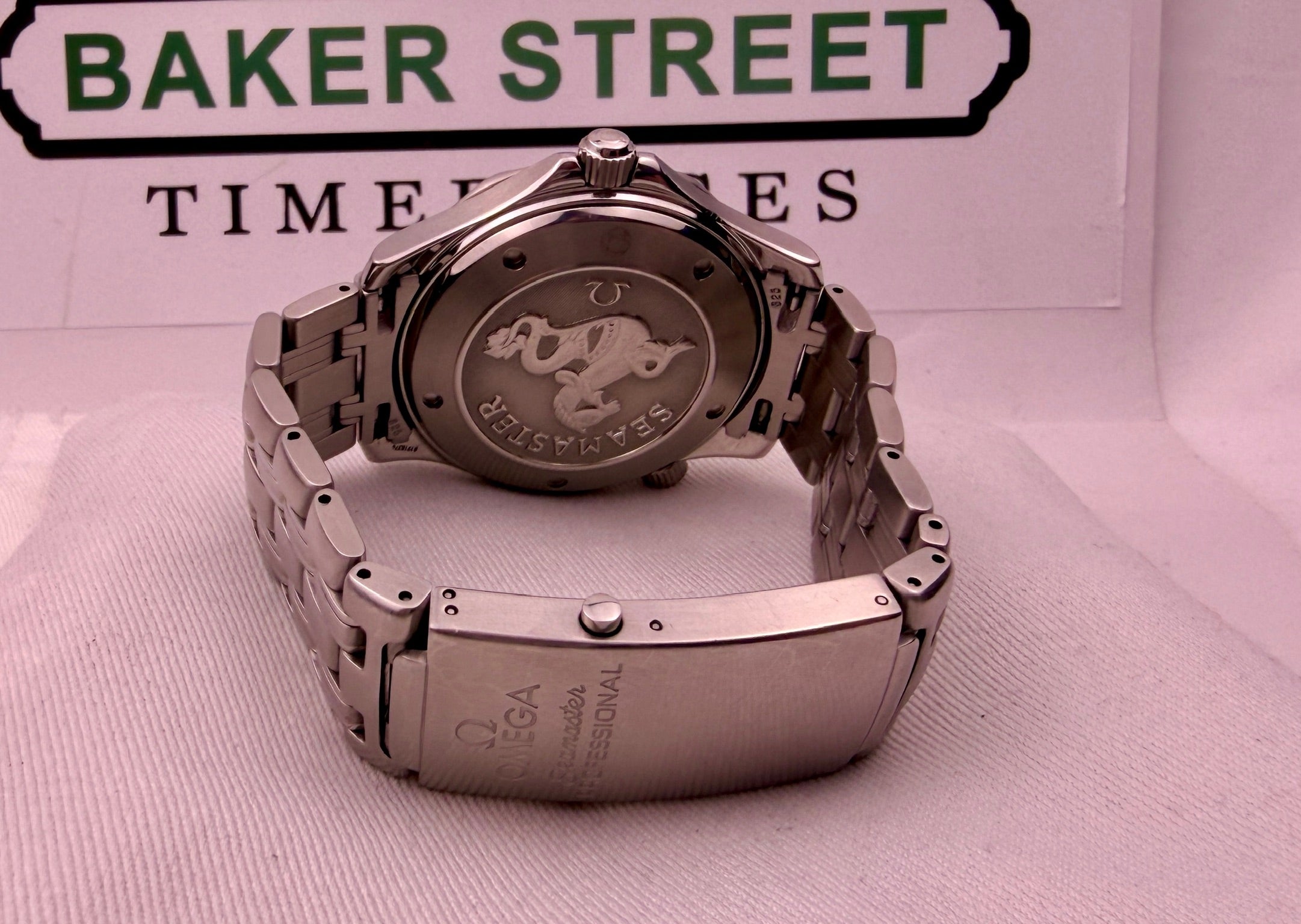 Case #464 — Omega Seamaster Professional 300 Black Wave Dial on Steel Ref. 212.30.41.20.01.002