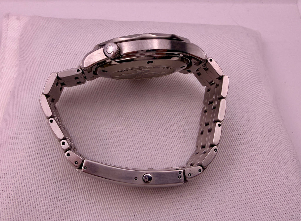 Case #464 — Omega Seamaster Professional 300 Black Wave Dial on Steel Ref. 212.30.41.20.01.002