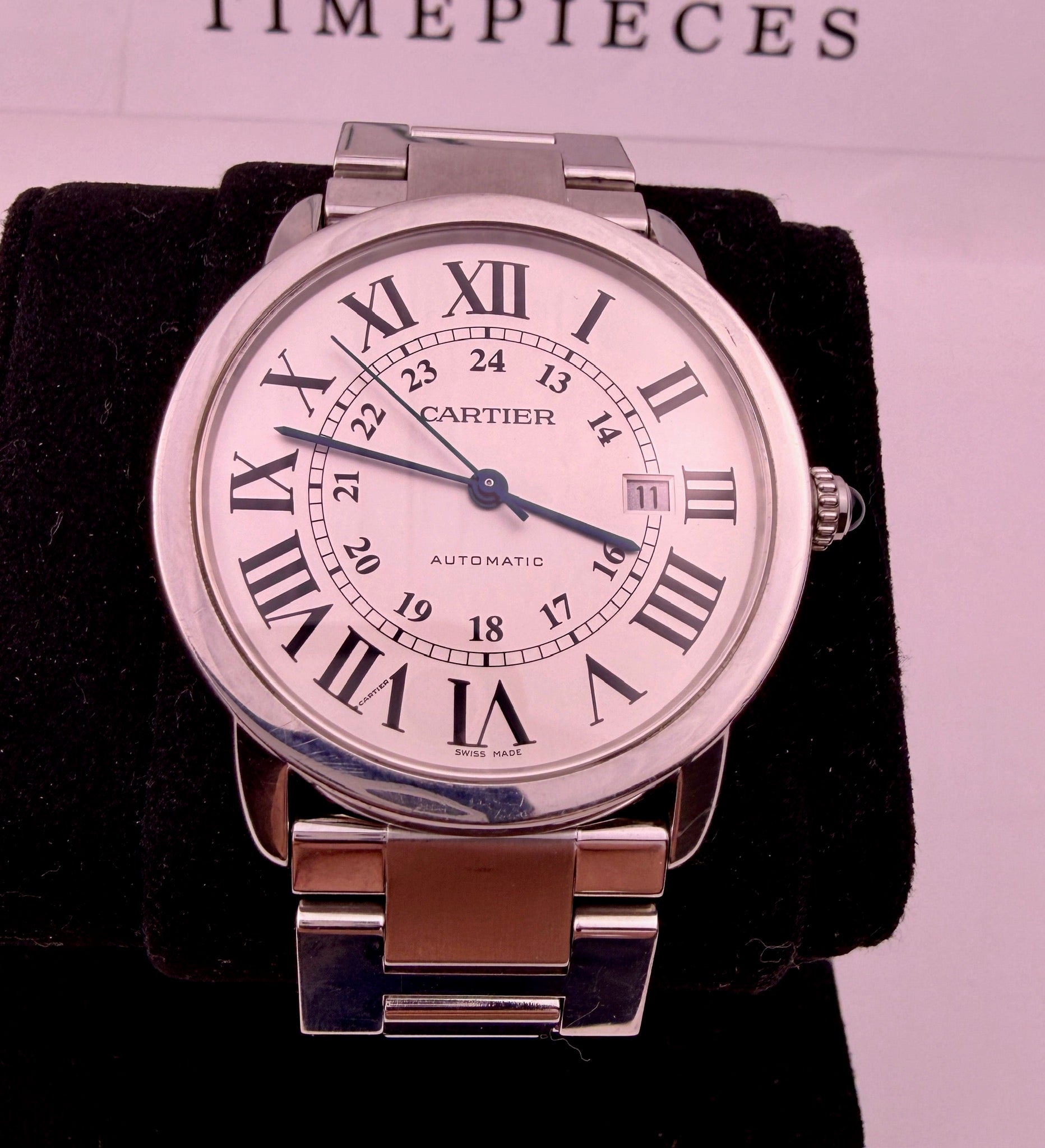 Case #442 — Cartier Ronde XL Automatic Ref. 3802