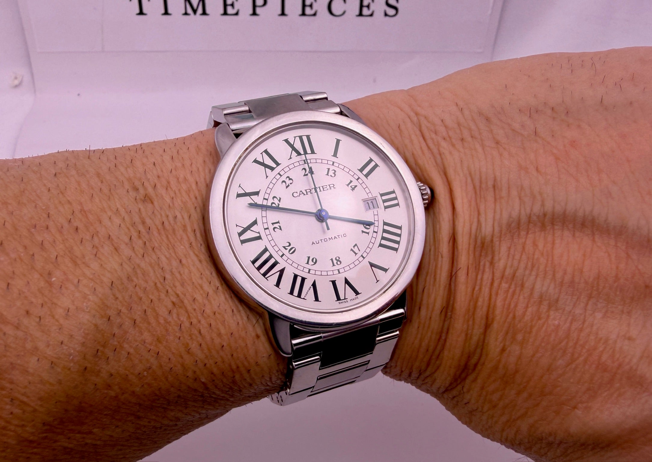 Case #442 — Cartier Ronde XL Automatic Ref. 3802