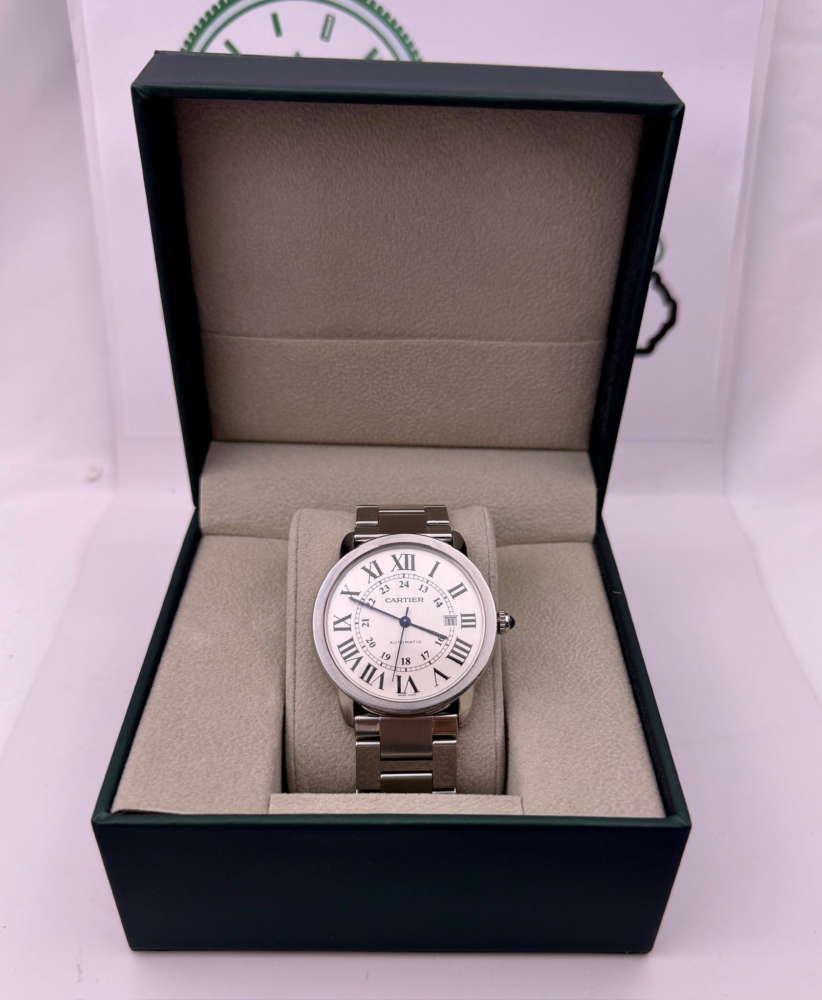 Case #442 — Cartier Ronde XL Automatic Ref. 3802