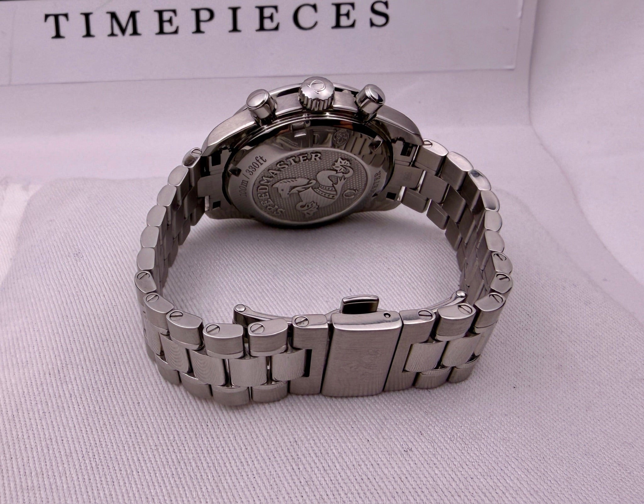 Case #444 — Omega Speedmaster 38 Co-Axial Chronograph, grey dial Ref. 324.30.38.40.06.001