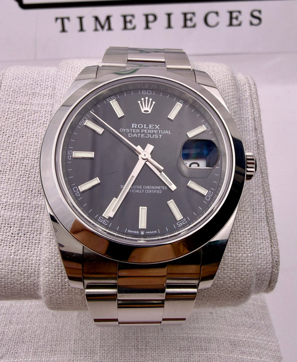 Case #478 — Rolex 41MM Datejust Oyster Bracelet Ref. 126300