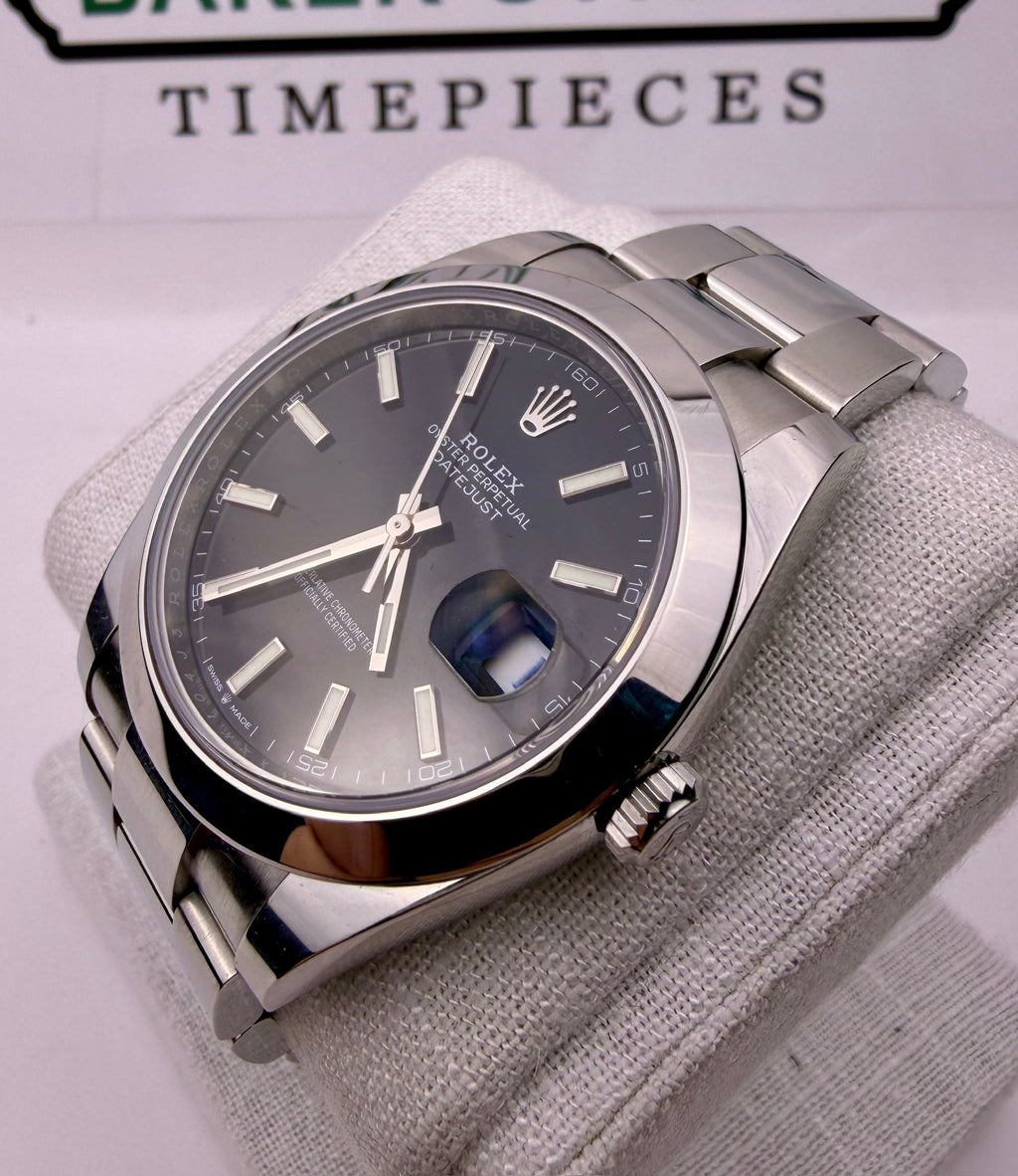 Case #478 — Rolex 41MM Datejust Oyster Bracelet Ref. 126300