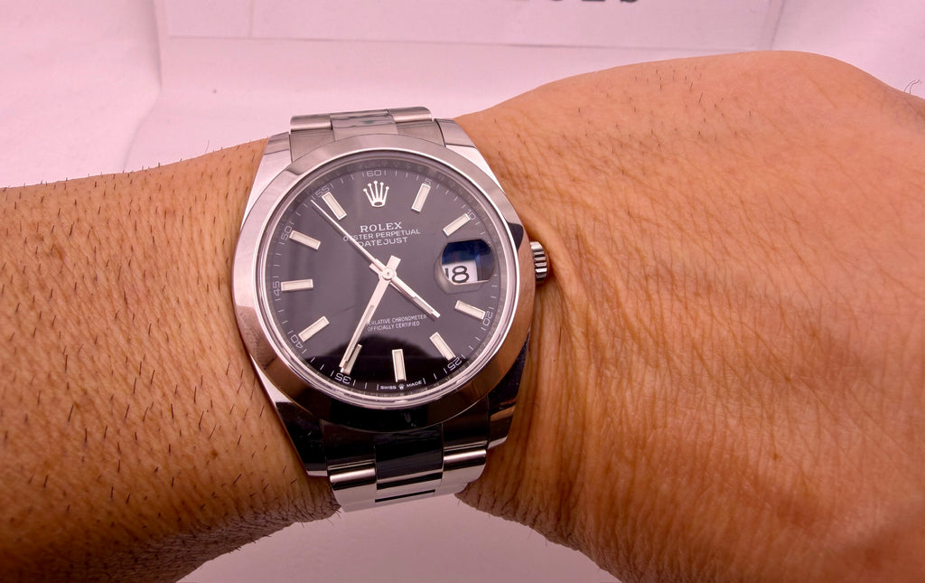 Case #478 — Rolex 41MM Datejust Oyster Bracelet Ref. 126300