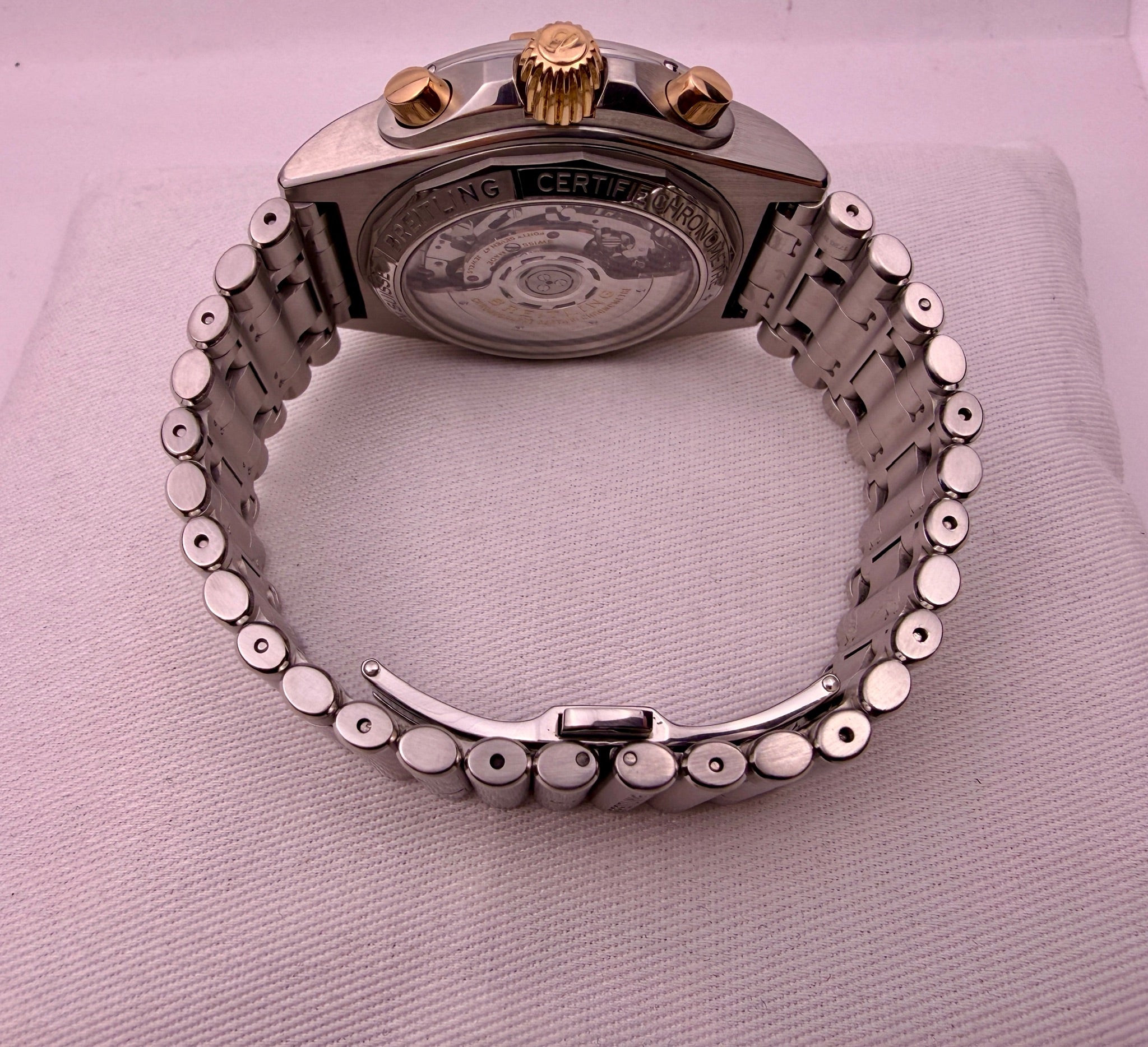 Case #457 — Breitling Chronomat (Two Tone Rose) Ref. IB0134101G1A1