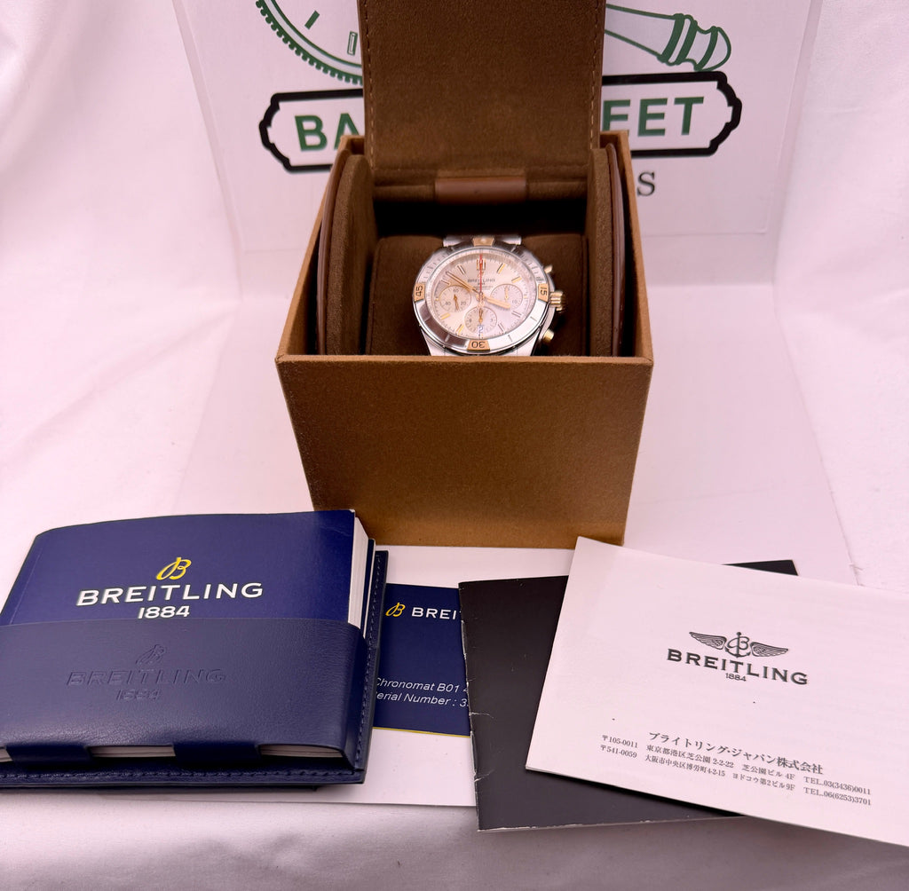 Case #457 — Breitling Chronomat (Two Tone Rose) Ref. IB0134101G1A1
