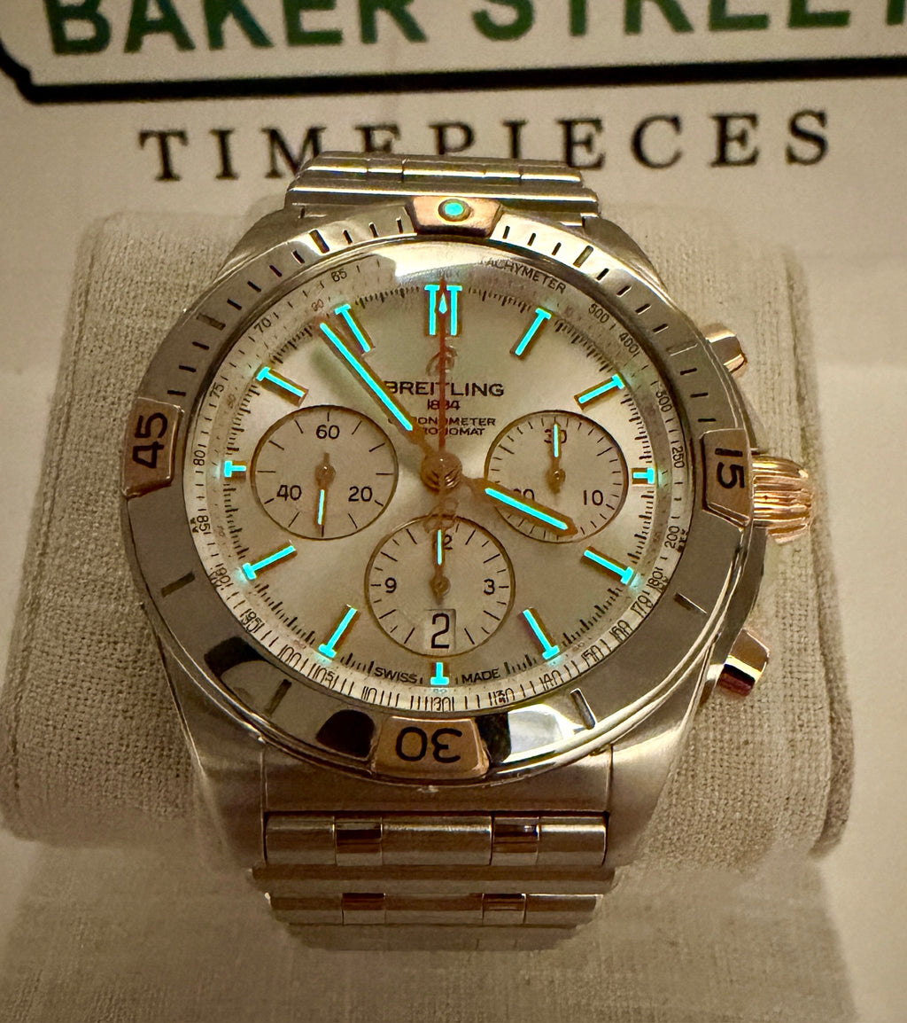 Case #457 — Breitling Chronomat (Two Tone Rose) Ref. IB0134101G1A1