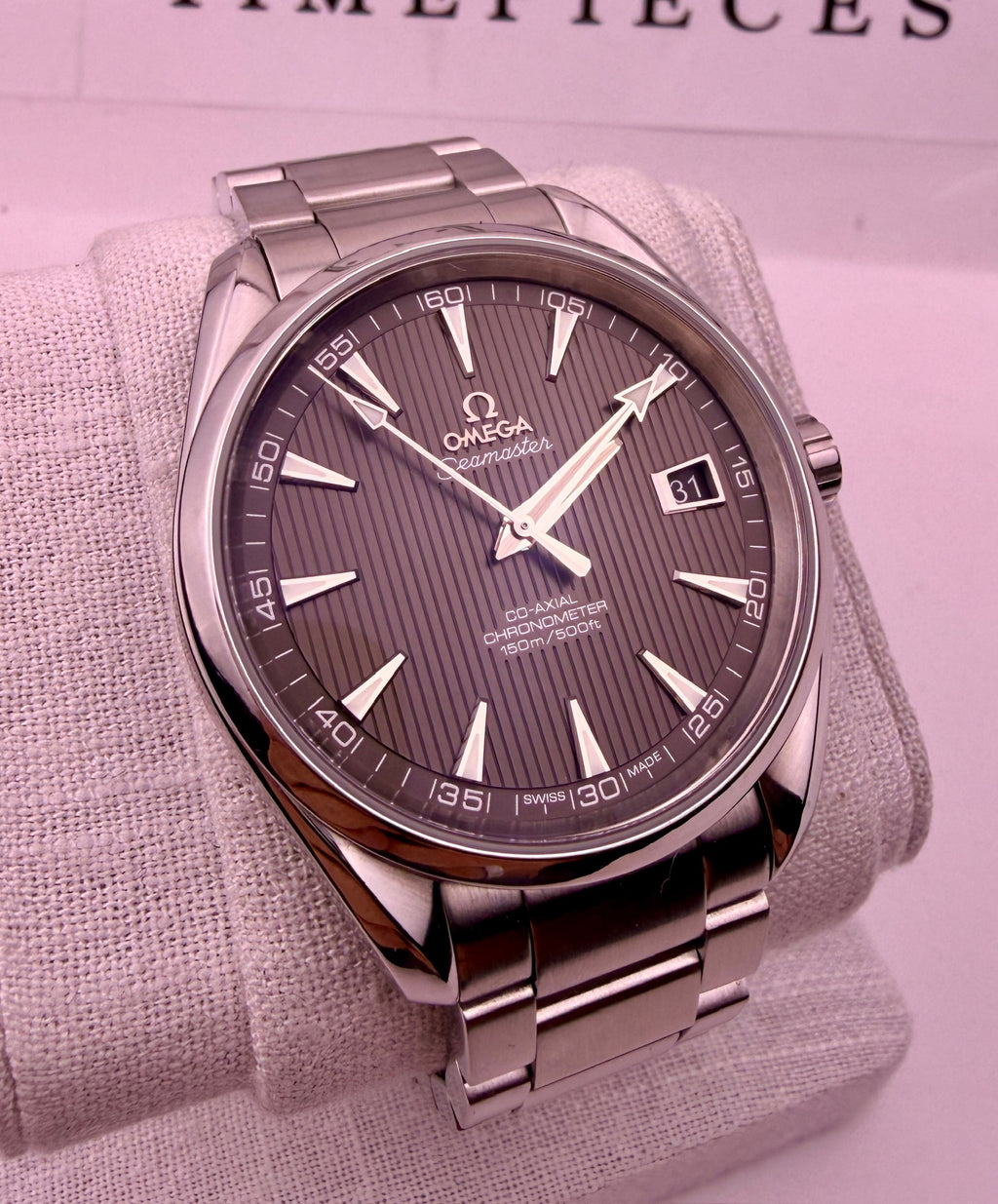 Case #451 — Omega Aqua Terra Grey Ref. 231.10.42.21.06.001