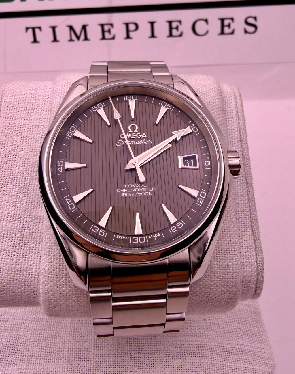 Case #451 — Omega Aqua Terra Grey Ref. 231.10.42.21.06.001
