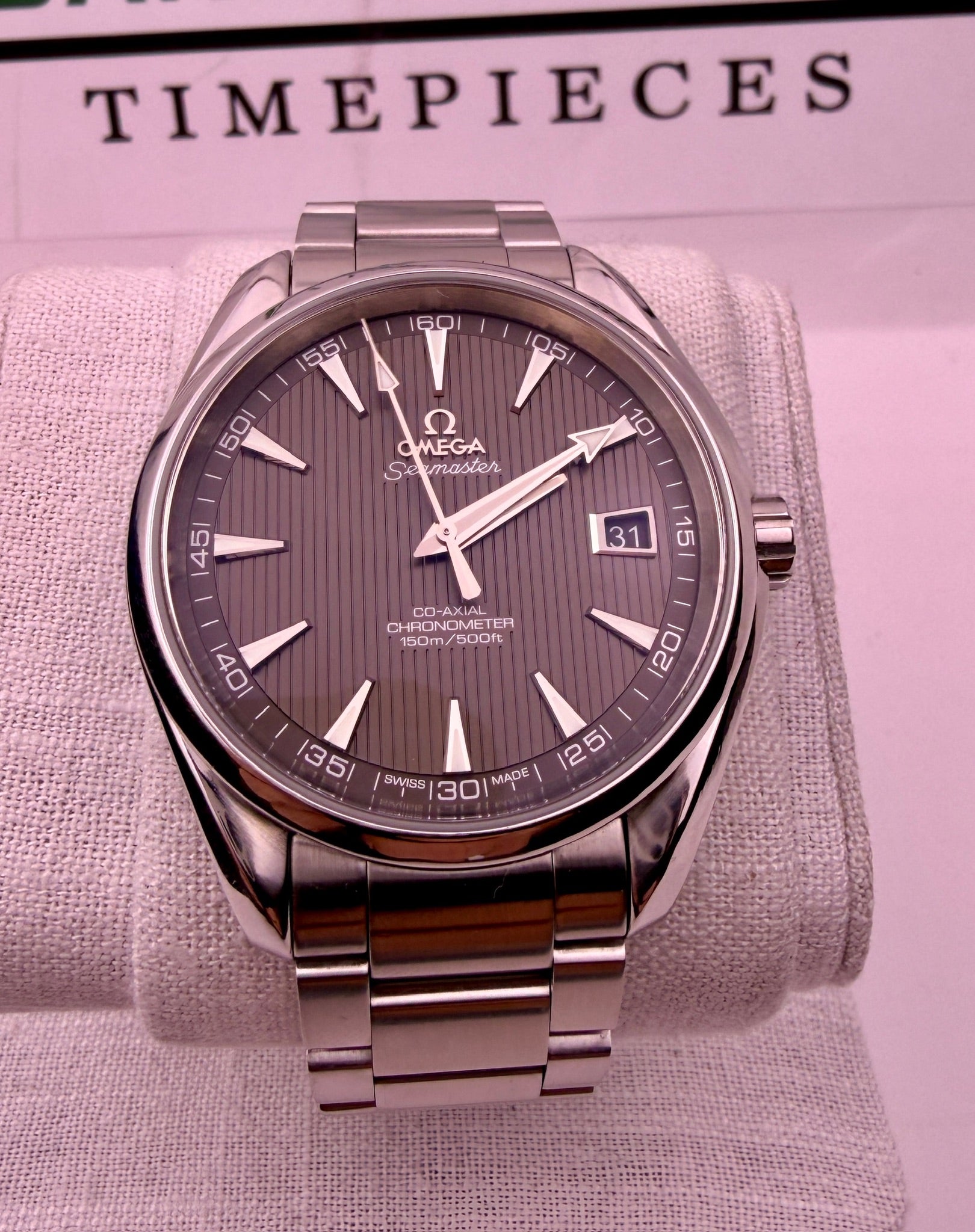Case #451 — Omega Aqua Terra Grey Ref. 231.10.42.21.06.001