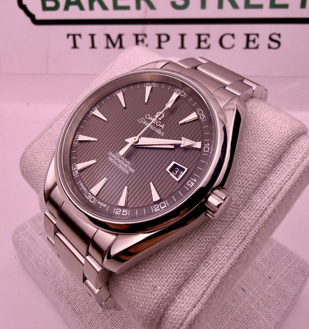 Case #451 — Omega Aqua Terra Grey Ref. 231.10.42.21.06.001