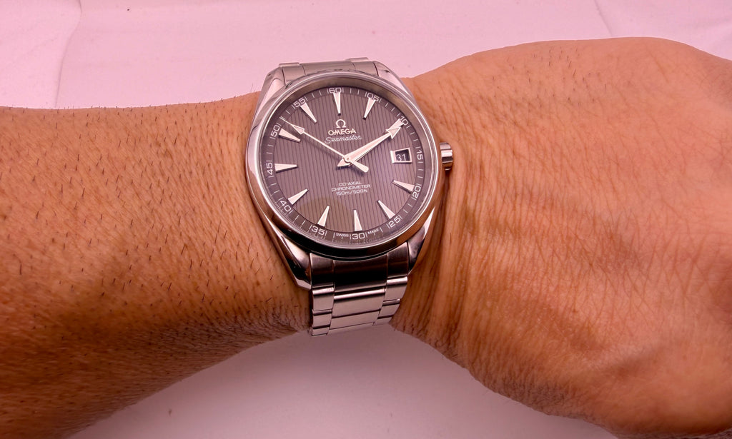 Case #451 — Omega Aqua Terra Grey Ref. 231.10.42.21.06.001