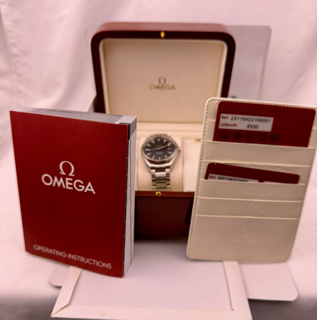 Case #451 — Omega Aqua Terra Grey Ref. 231.10.42.21.06.001