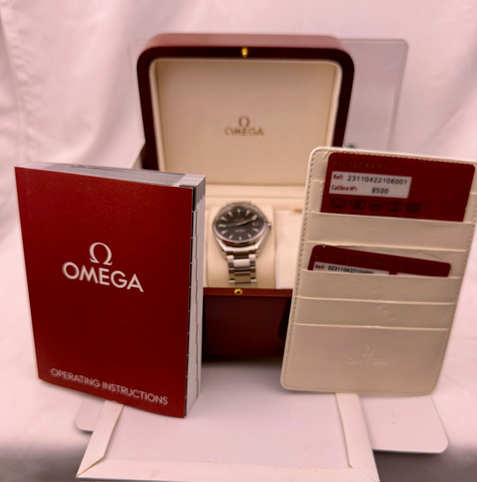 Case #451 — Omega Aqua Terra Grey Ref. 231.10.42.21.06.001