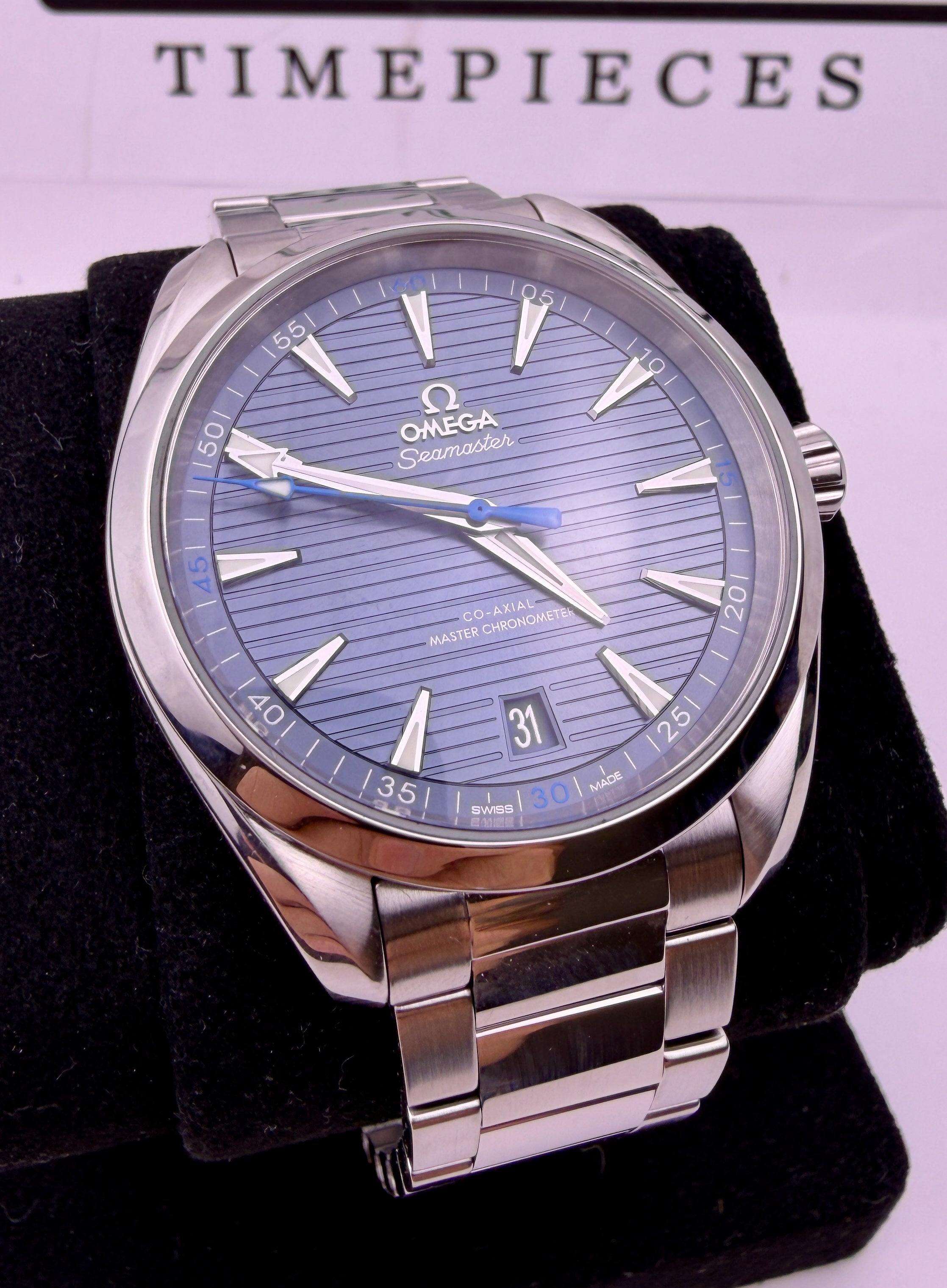 Case #475 — Omega Seamaster Aqua Terra 41MM Blue Ref. 220.10.41.21.03.002