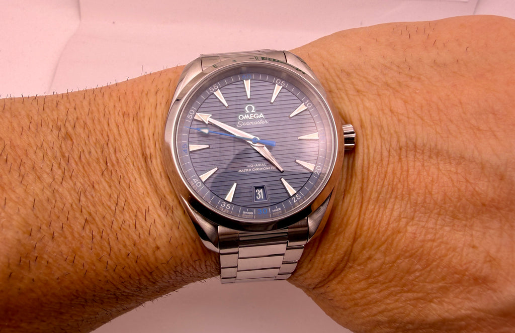 Case #475 — Omega Seamaster Aqua Terra 41MM Blue Ref. 220.10.41.21.03.002