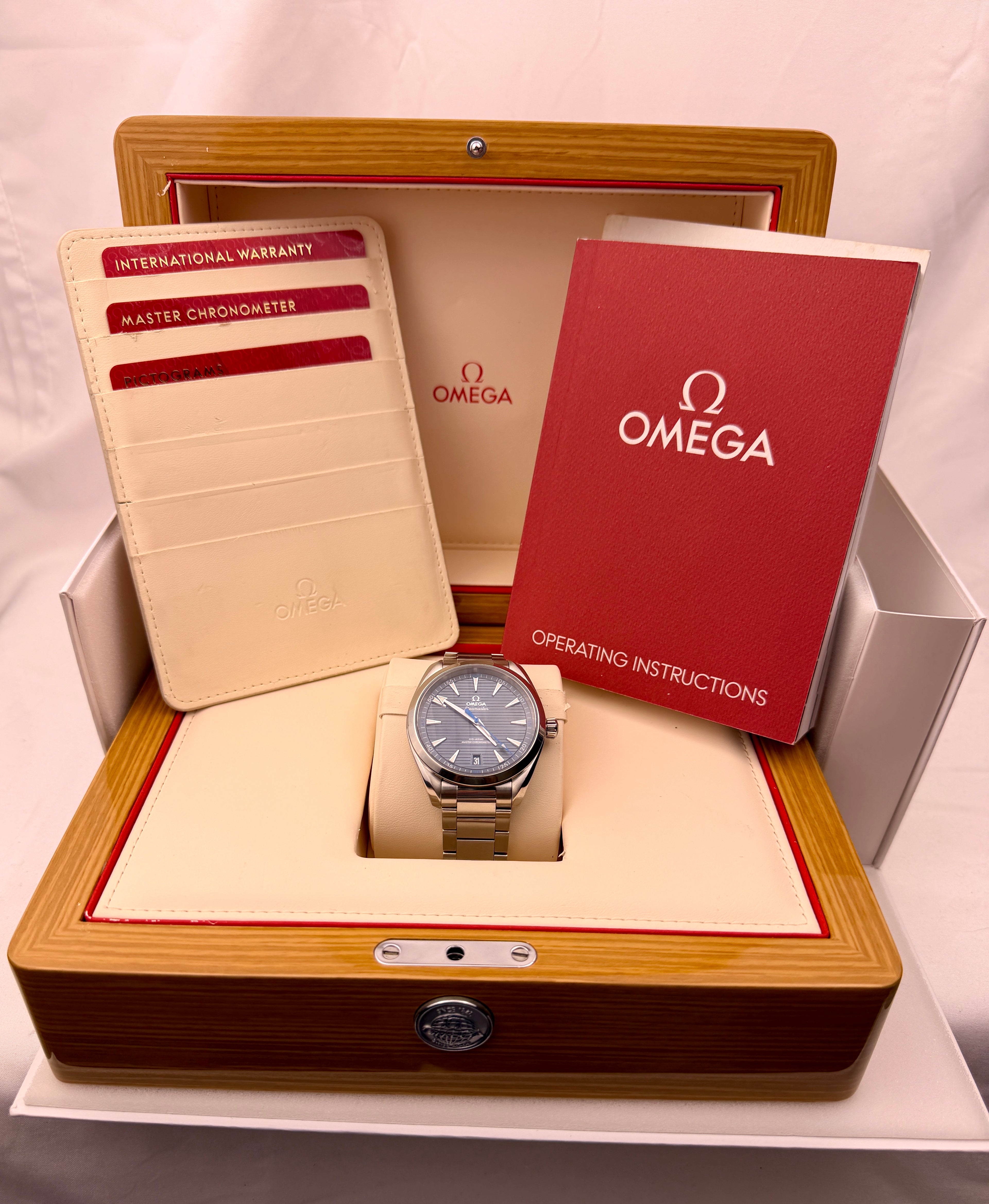Case #475 — Omega Seamaster Aqua Terra 41MM Blue Ref. 220.10.41.21.03.002