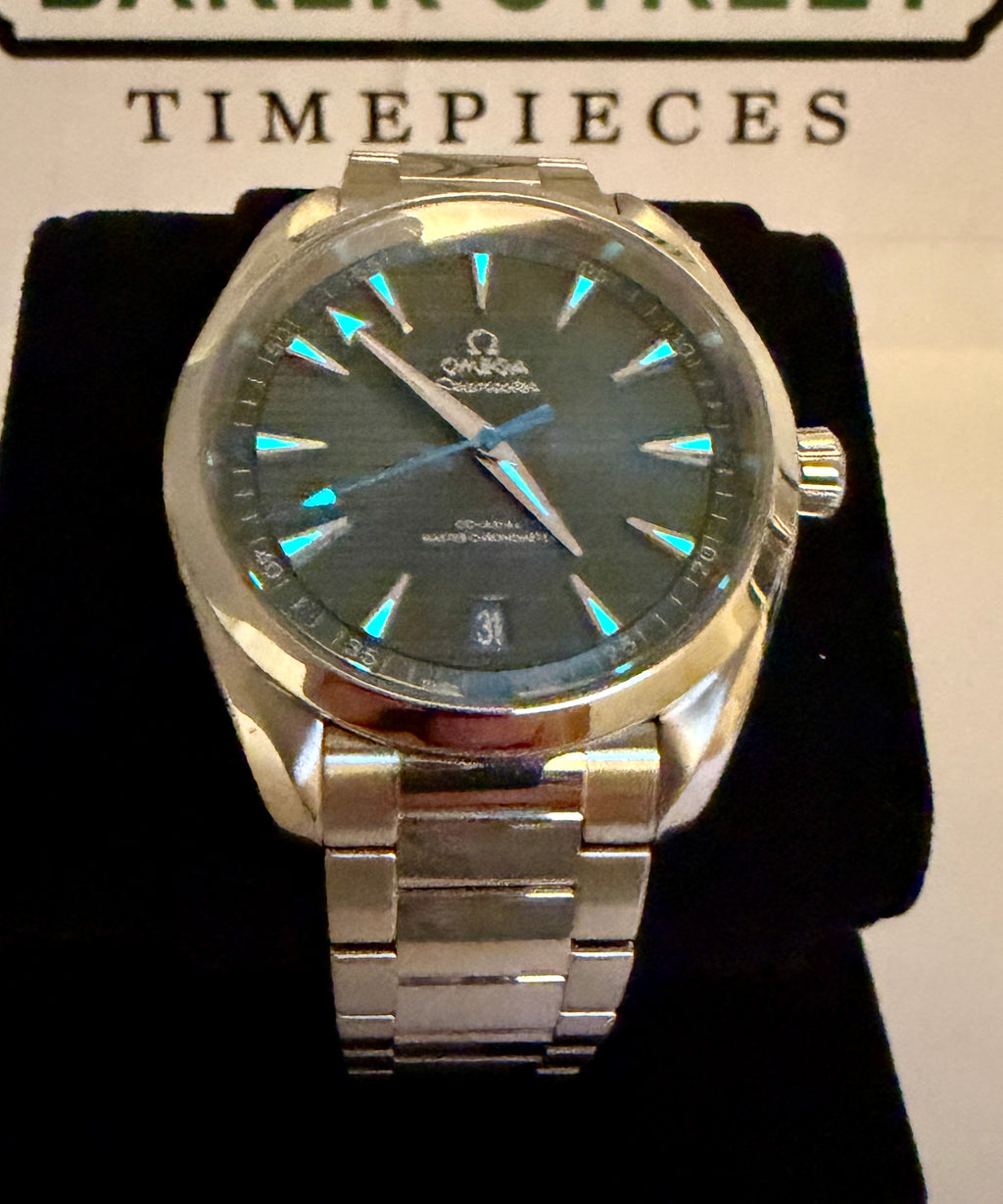 Case #475 — Omega Seamaster Aqua Terra 41MM Blue Ref. 220.10.41.21.03.002
