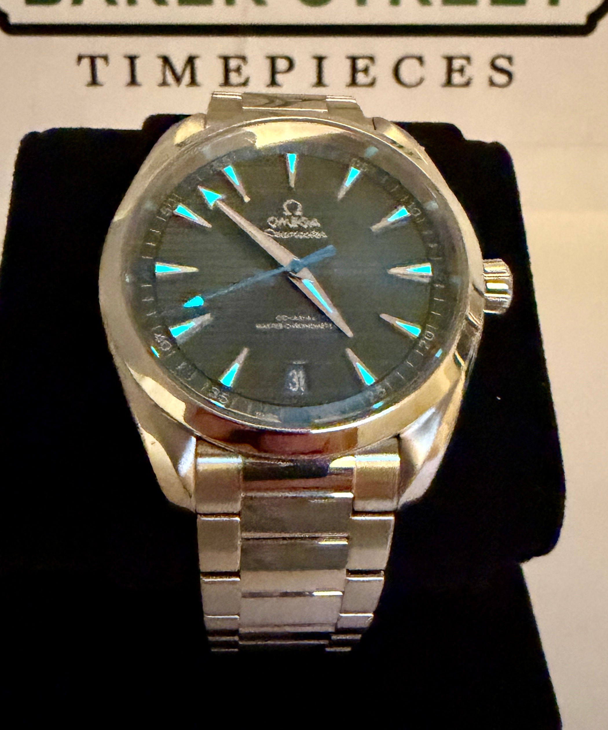 Case #475 — Omega Seamaster Aqua Terra 41MM Blue Ref. 220.10.41.21.03.002