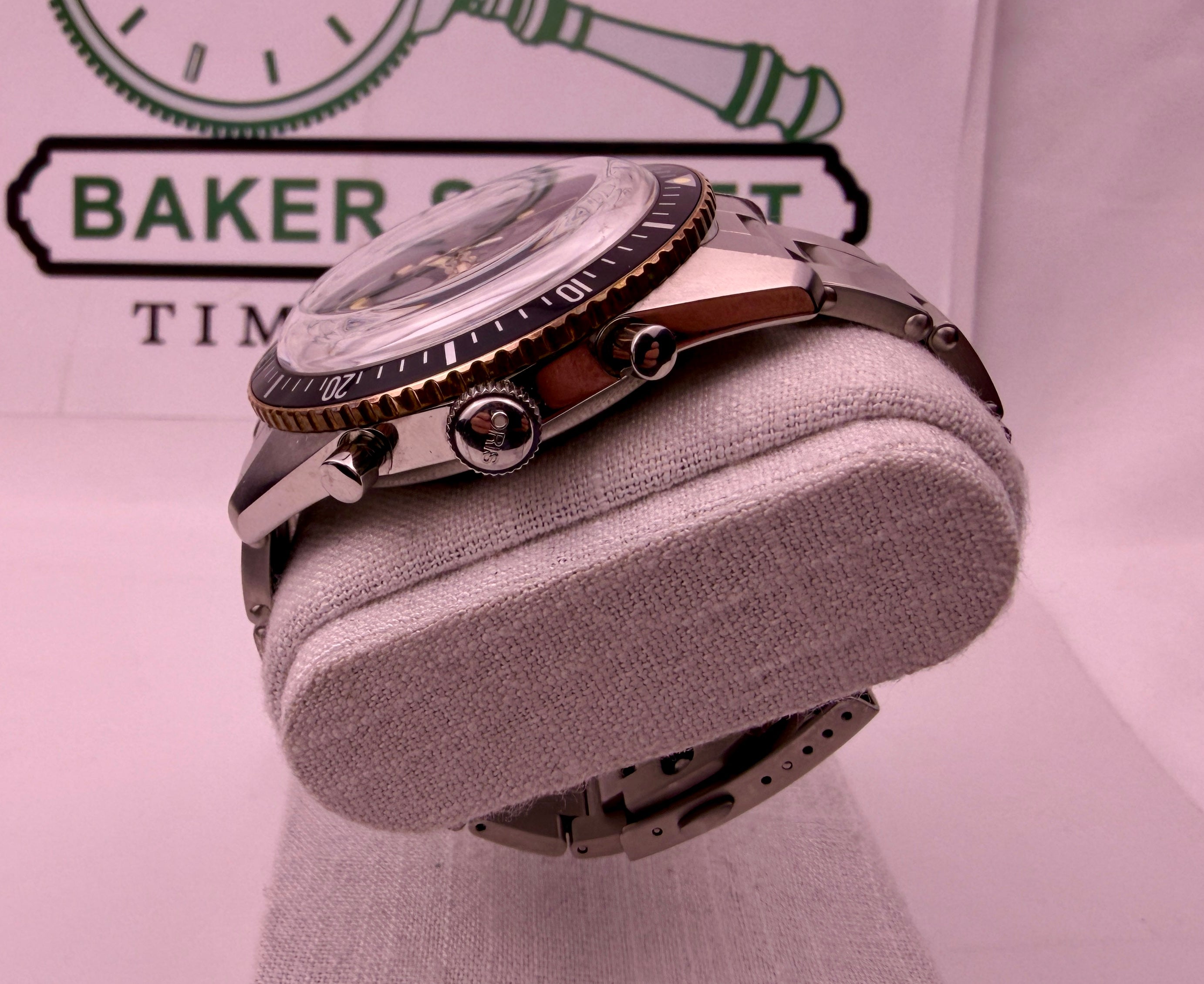 Case #476 — Oris Divers Sixty-Five Chronograph Steel / Bronze Ref. 01 771 7744 4354-07 8 21 18