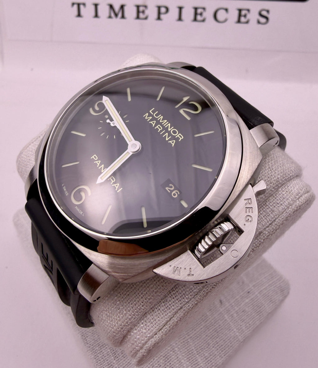 Case #435 — Panerai Luminor Marina on Rubber Ref. PAM00312