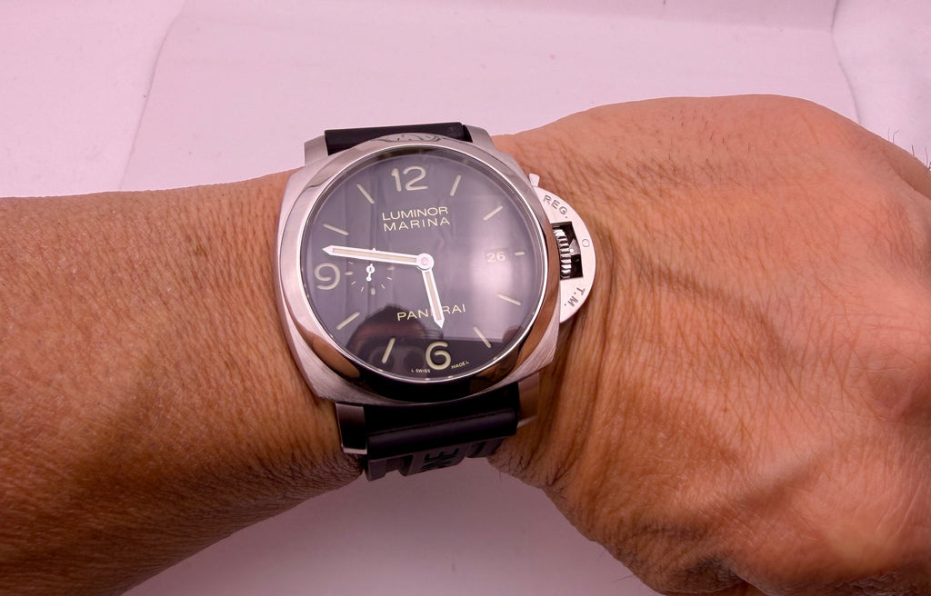 Case #435 — Panerai Luminor Marina on Rubber Ref. PAM00312