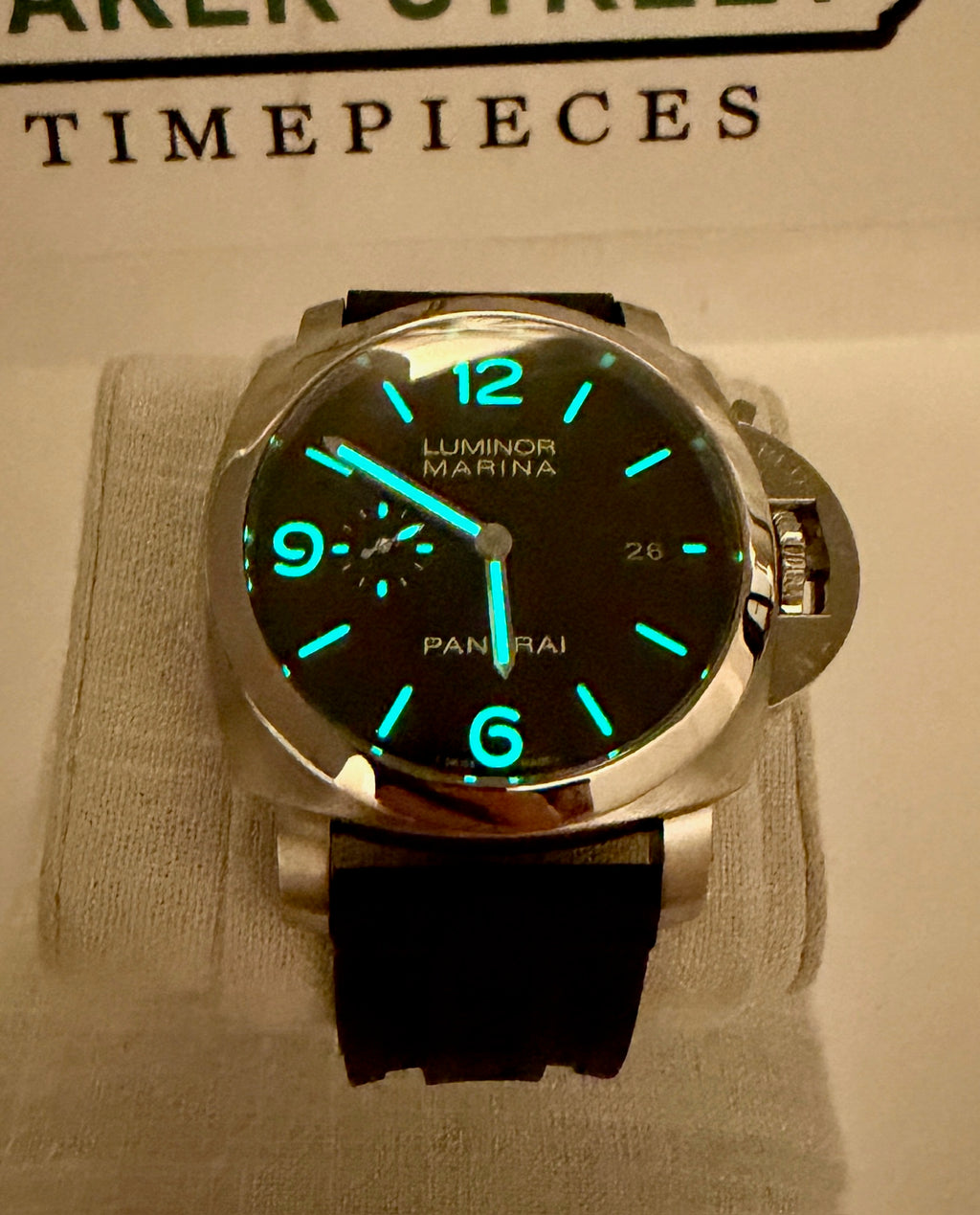 Case #435 — Panerai Luminor Marina on Rubber Ref. PAM00312