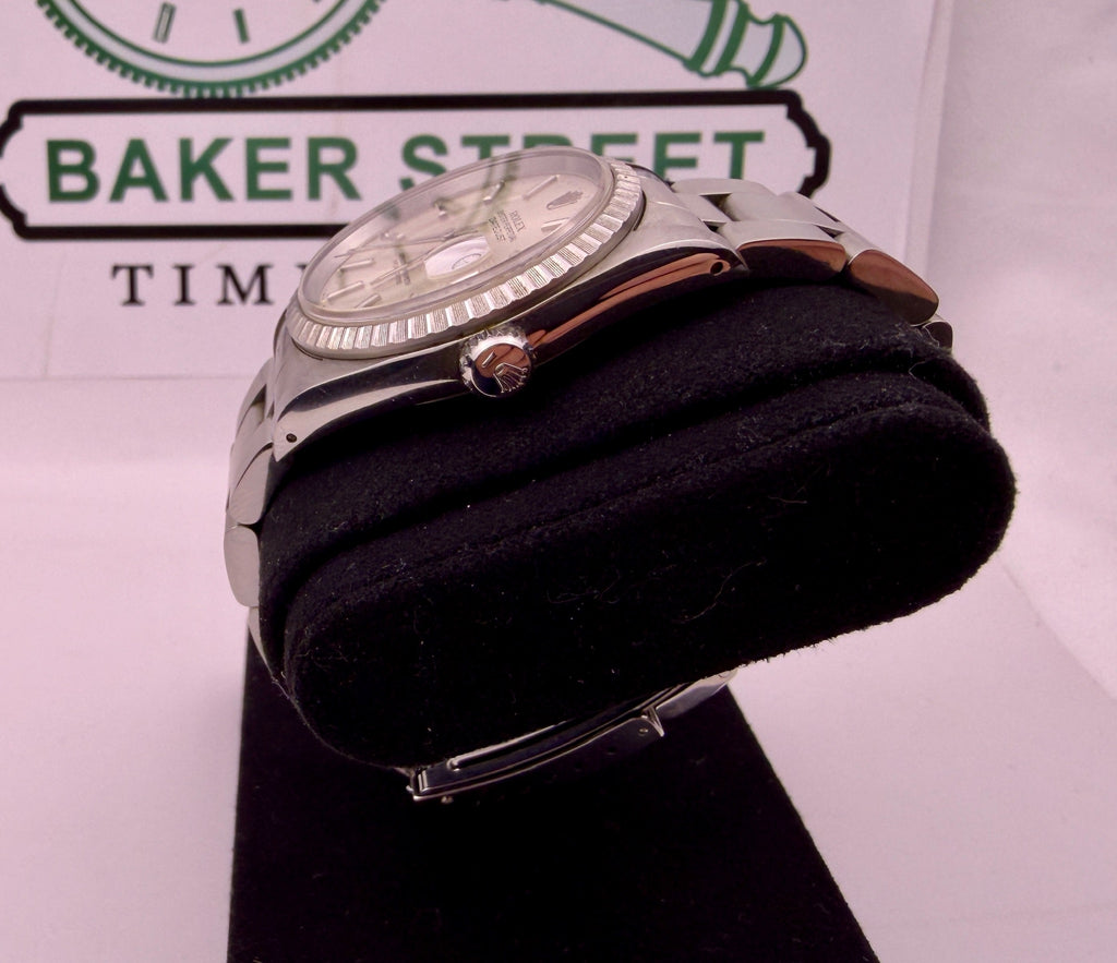 Case #488 — Rolex Datejust Silver Dial with Engine-Turned Bezel Ref. 16220