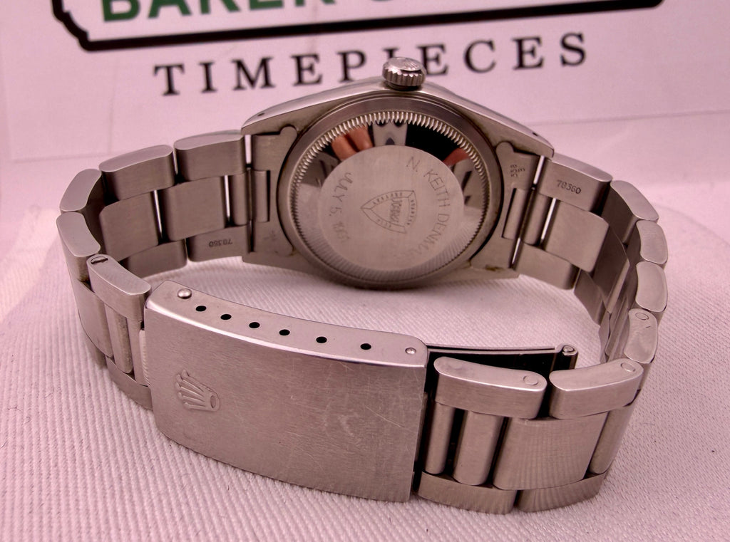 Case #488 — Rolex Datejust Silver Dial with Engine-Turned Bezel Ref. 16220