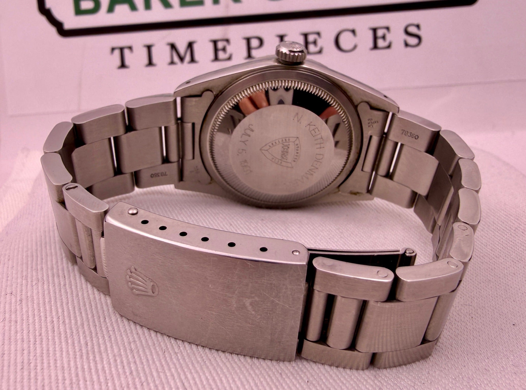 Case #488 — Rolex Datejust Silver Dial with Engine-Turned Bezel Ref. 16220