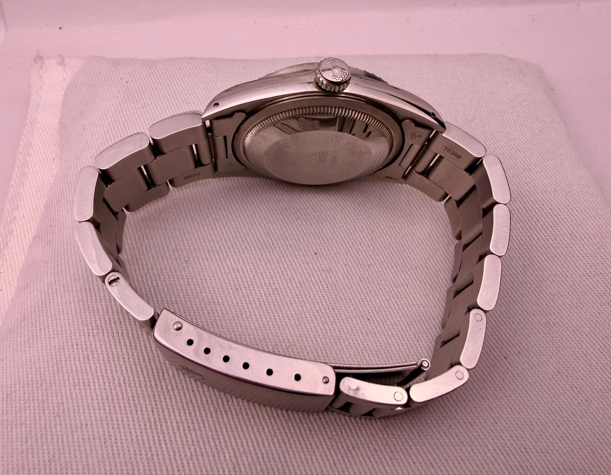 Case #488 — Rolex Datejust Silver Dial with Engine-Turned Bezel Ref. 16220