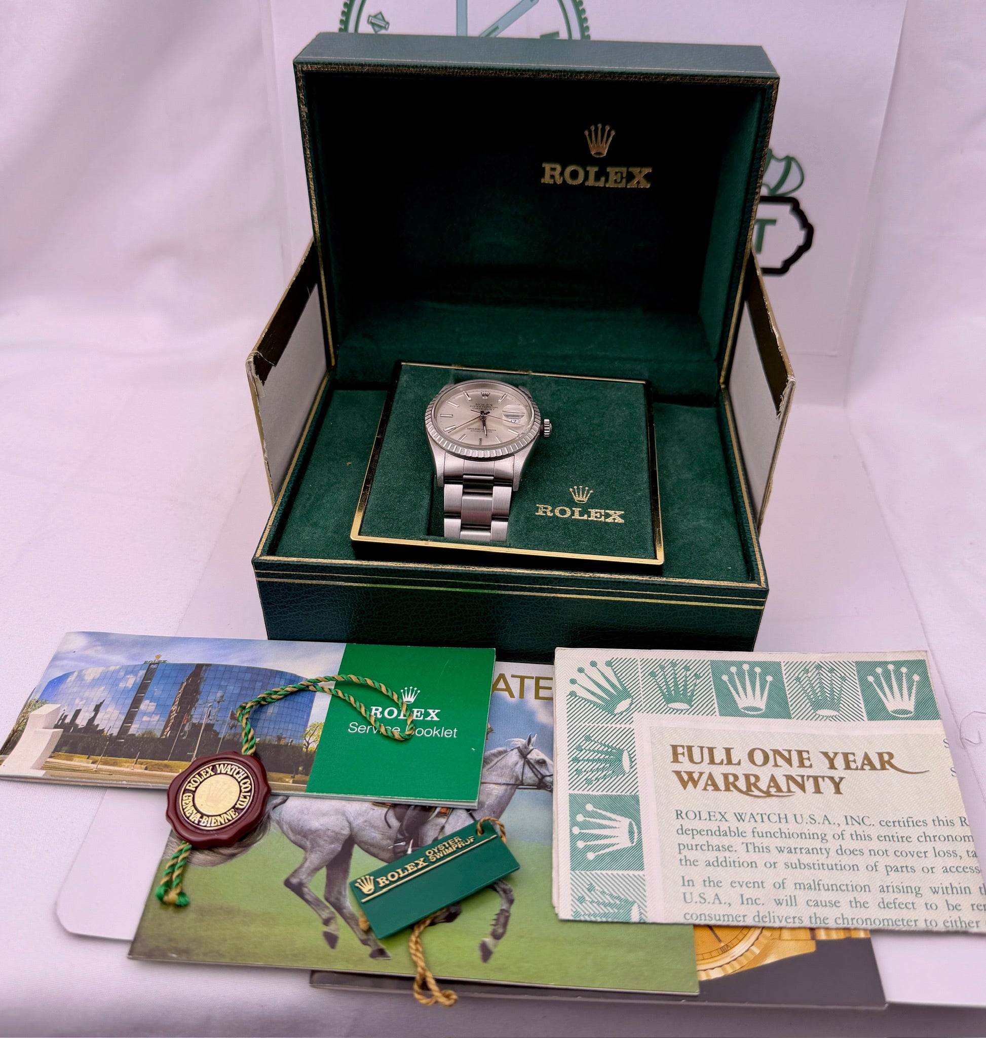 Case #488 — Rolex Datejust Silver Dial with Engine-Turned Bezel Ref. 16220
