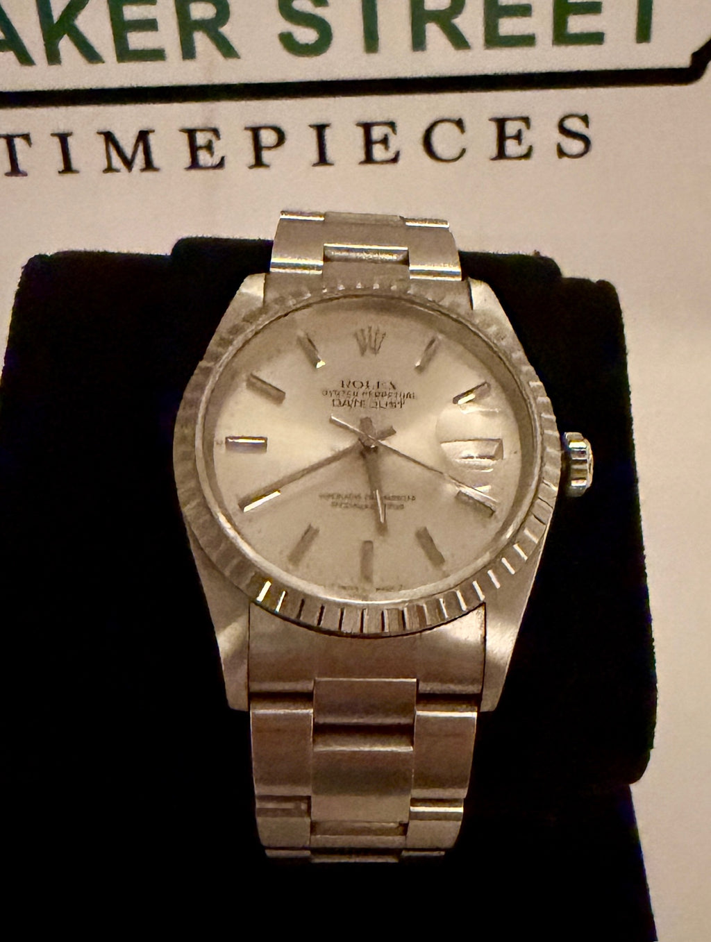 Case #488 — Rolex Datejust Silver Dial with Engine-Turned Bezel Ref. 16220