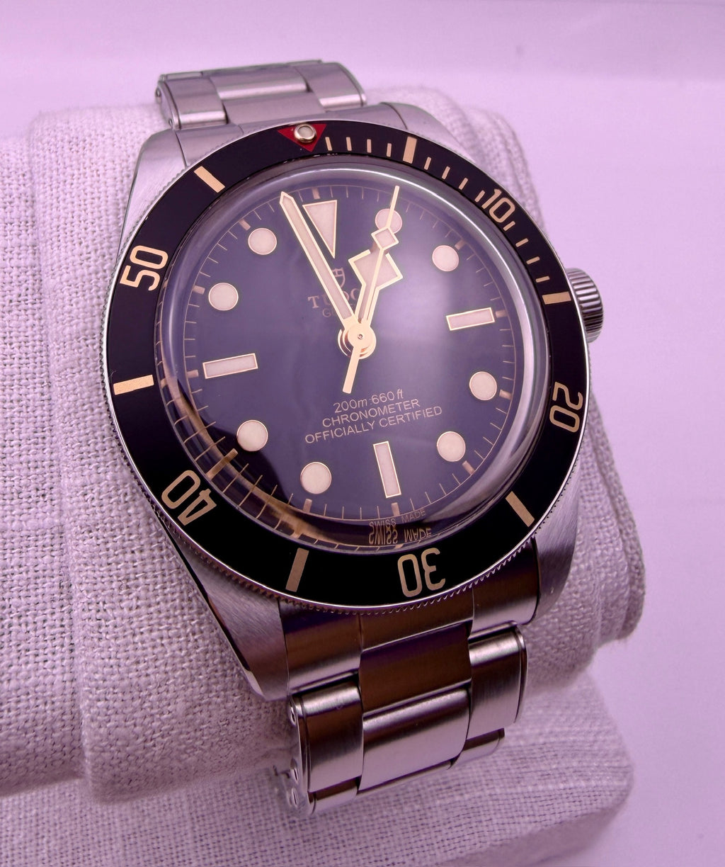 Case #484 — Tudor Black Bay 58 Black / Gilt on Oyster Ref. 79030N