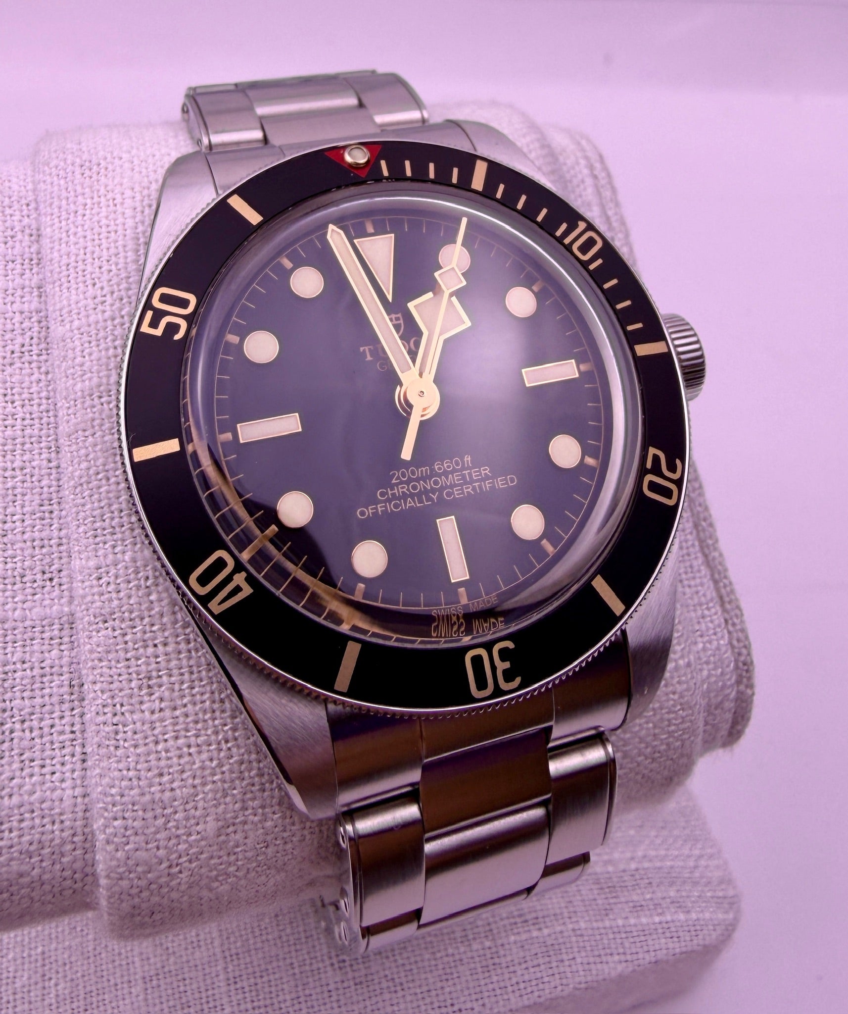 Case #484 — Tudor Black Bay 58 Black / Gilt on Oyster Ref. 79030N
