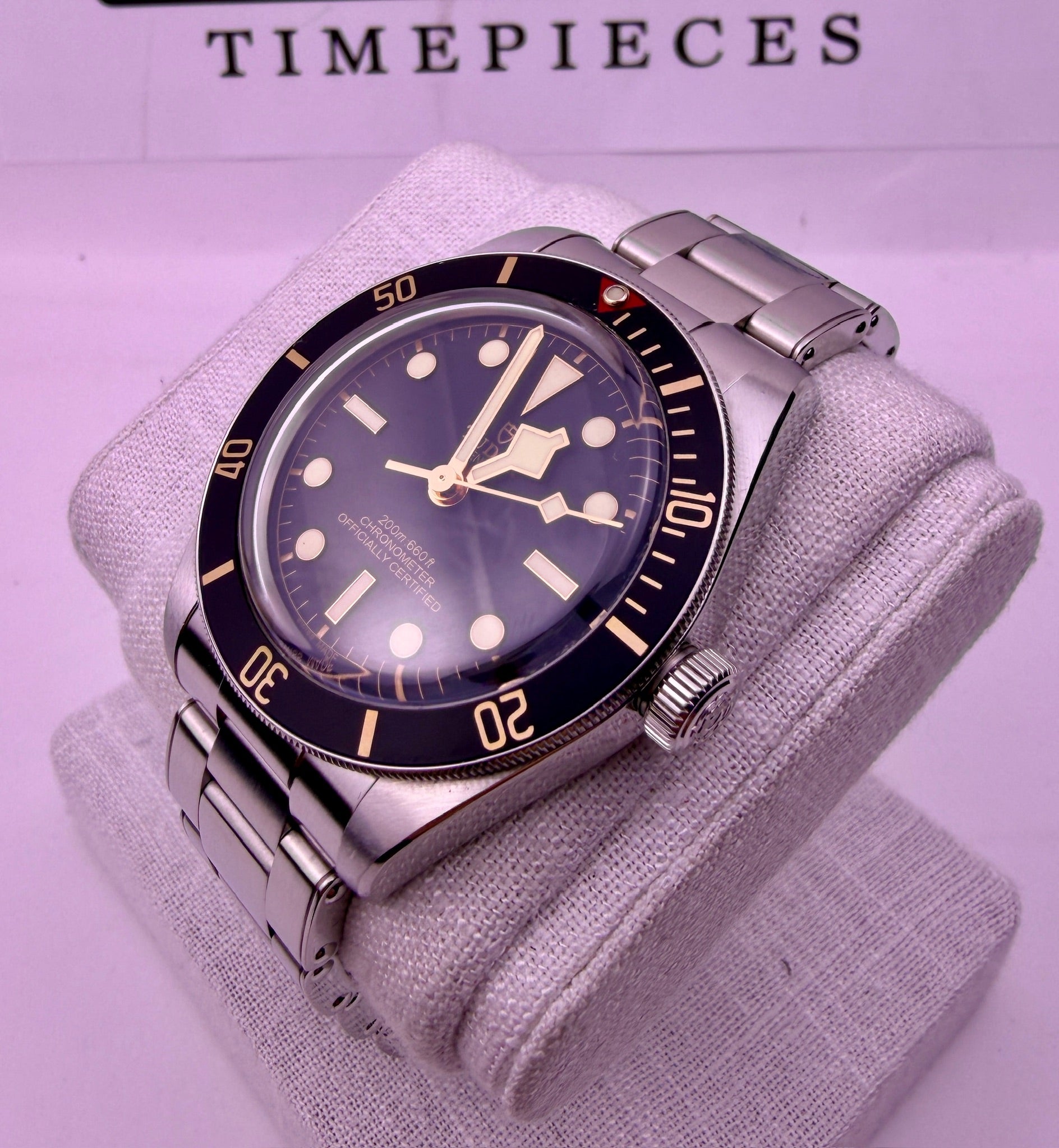 Case #484 — Tudor Black Bay 58 Black / Gilt on Oyster Ref. 79030N