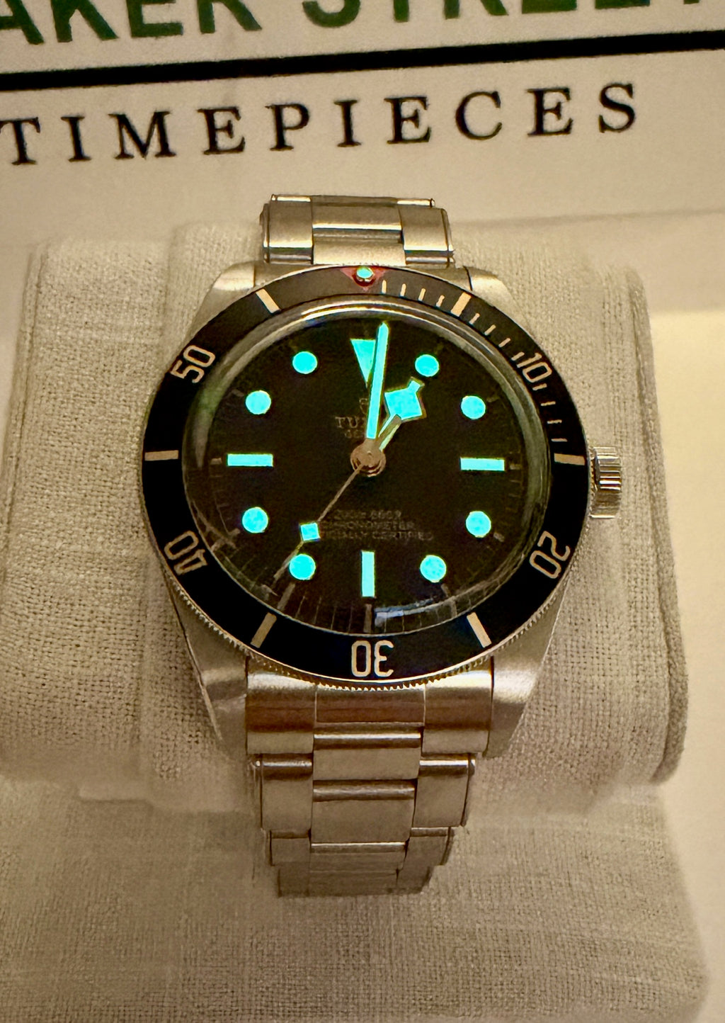 Case #484 — Tudor Black Bay 58 Black / Gilt on Oyster Ref. 79030N