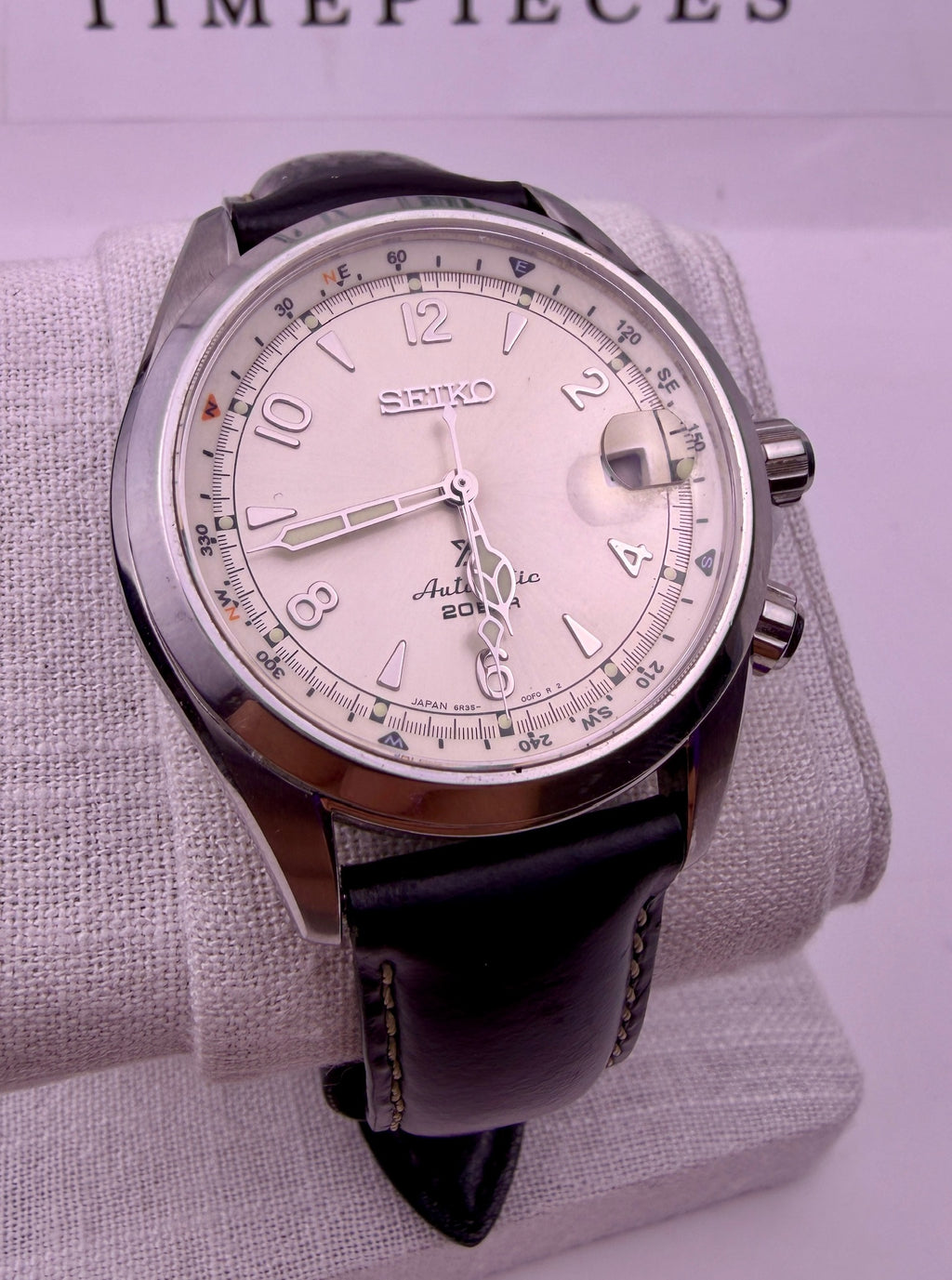 Case #485 — Seiko Prospex Alpinist White “Ghost” Ref. SBDC089