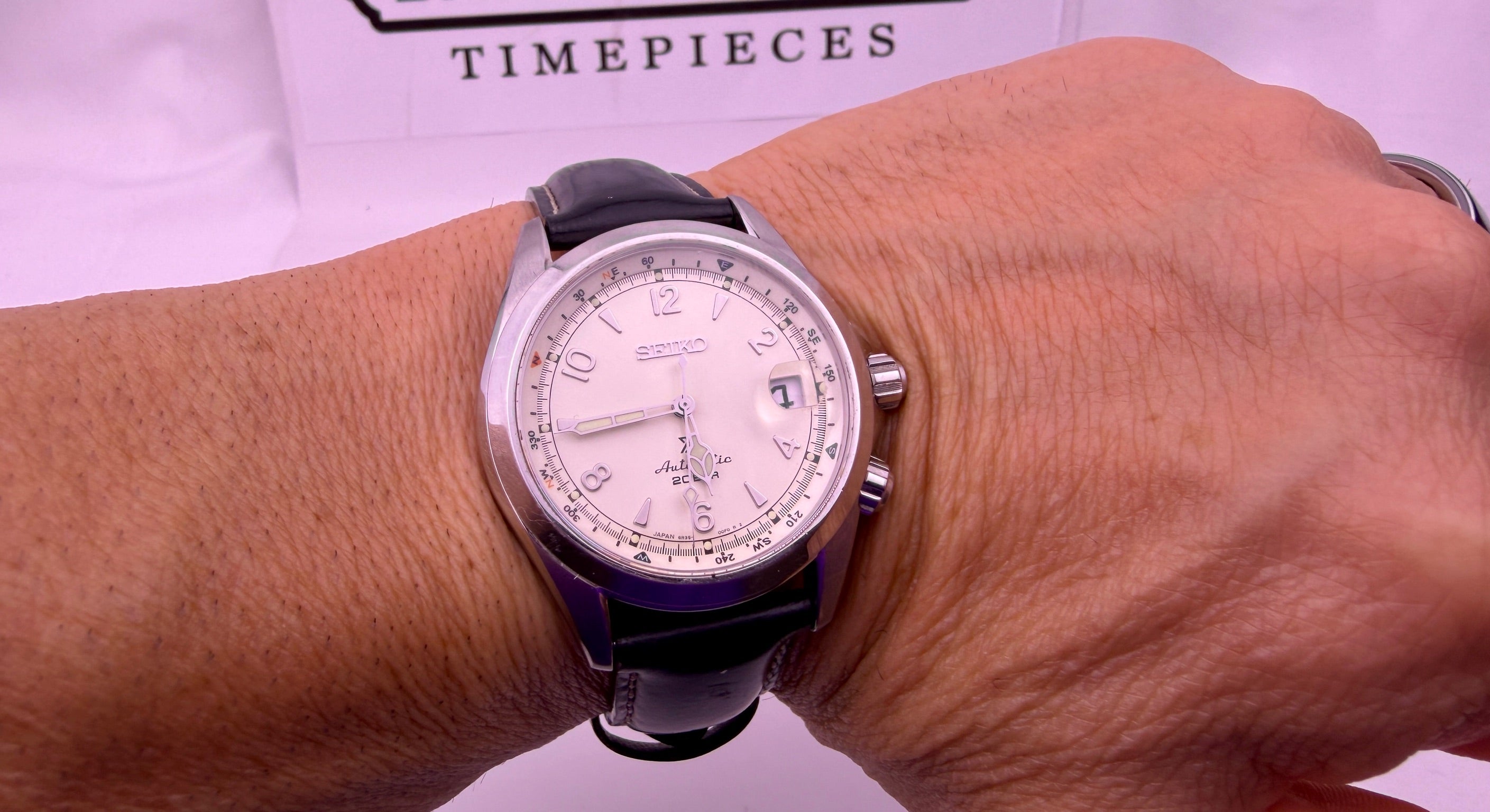 Case #485 — Seiko Prospex Alpinist White “Ghost” Ref. SBDC089