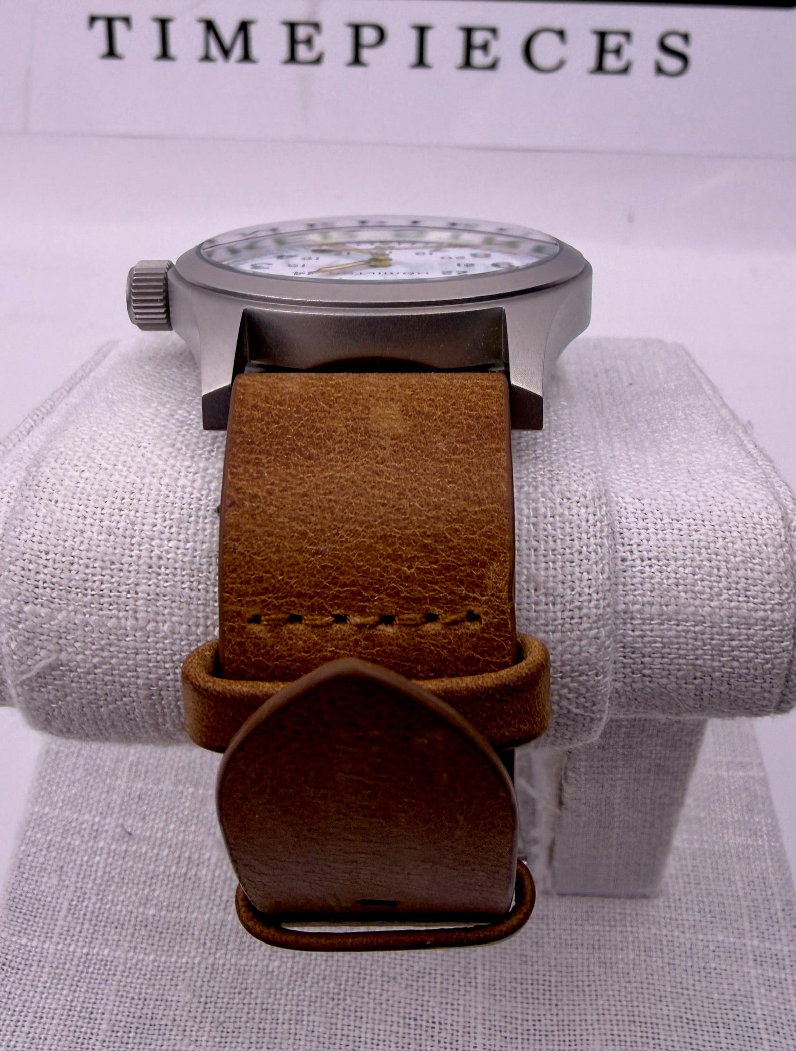Case #487 — Hamilton Khaki Field White Dial Ref. H69439511