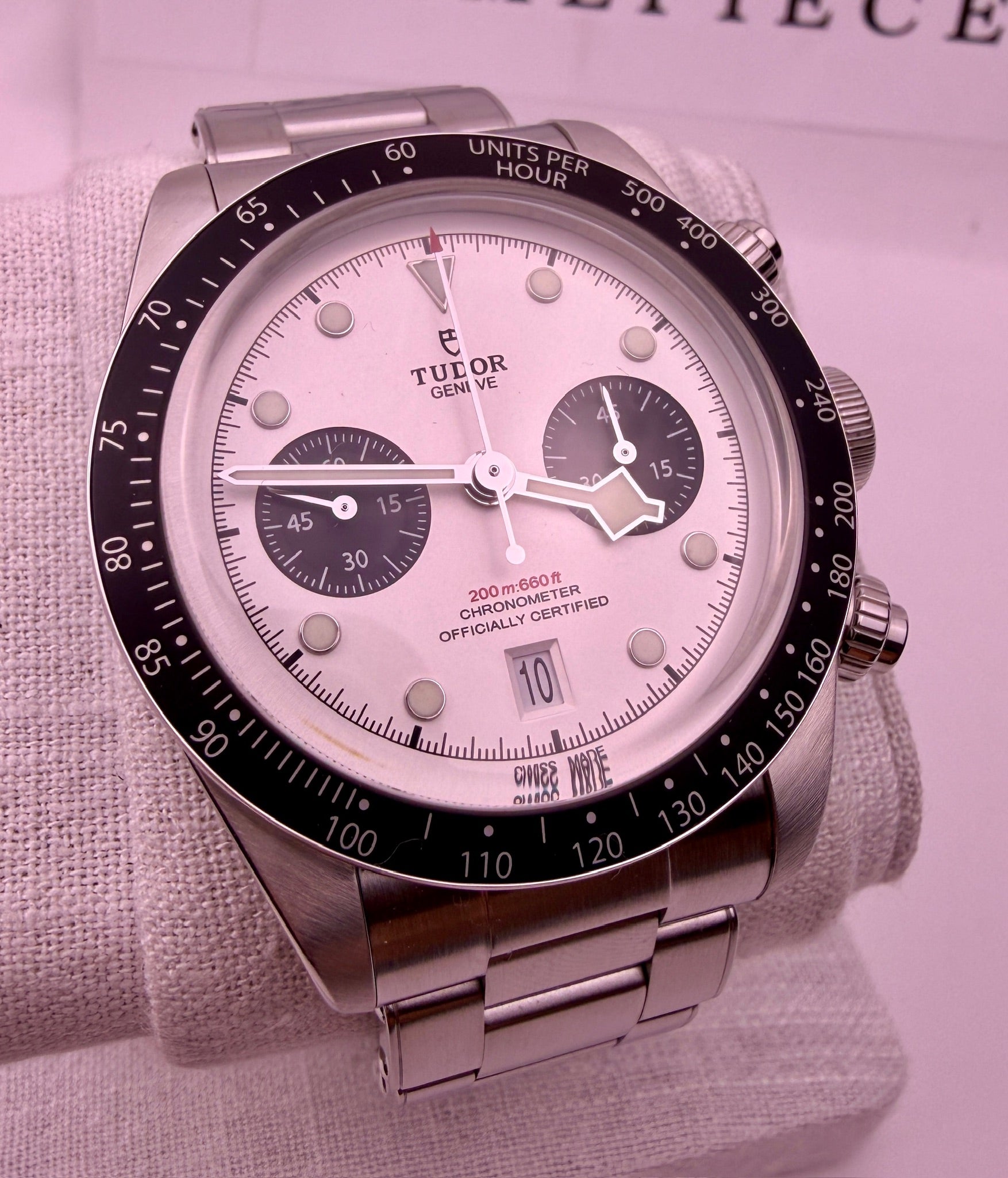 Case #490 — Tudor Black Bay Chronograph “Panda” Ref. M79360N-0012