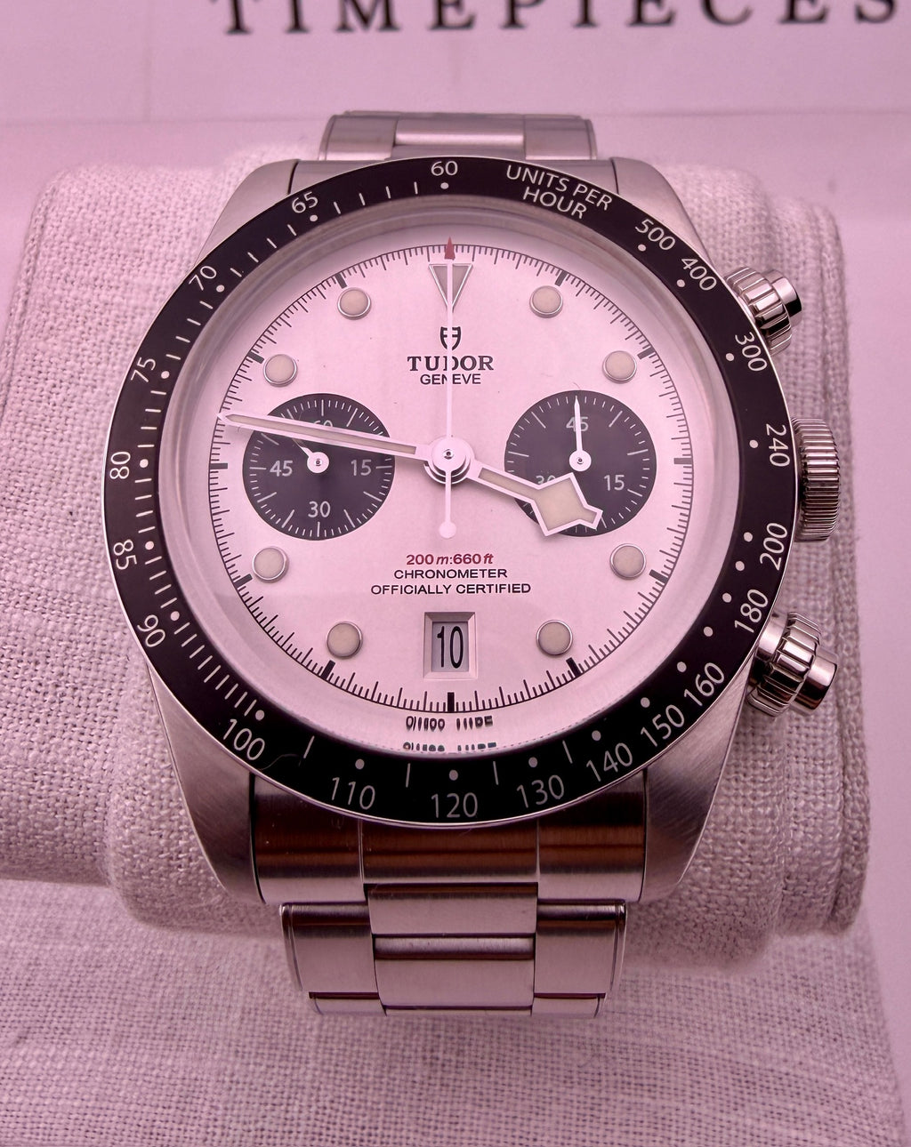 Case #490 — Tudor Black Bay Chronograph “Panda” Ref. M79360N-0012