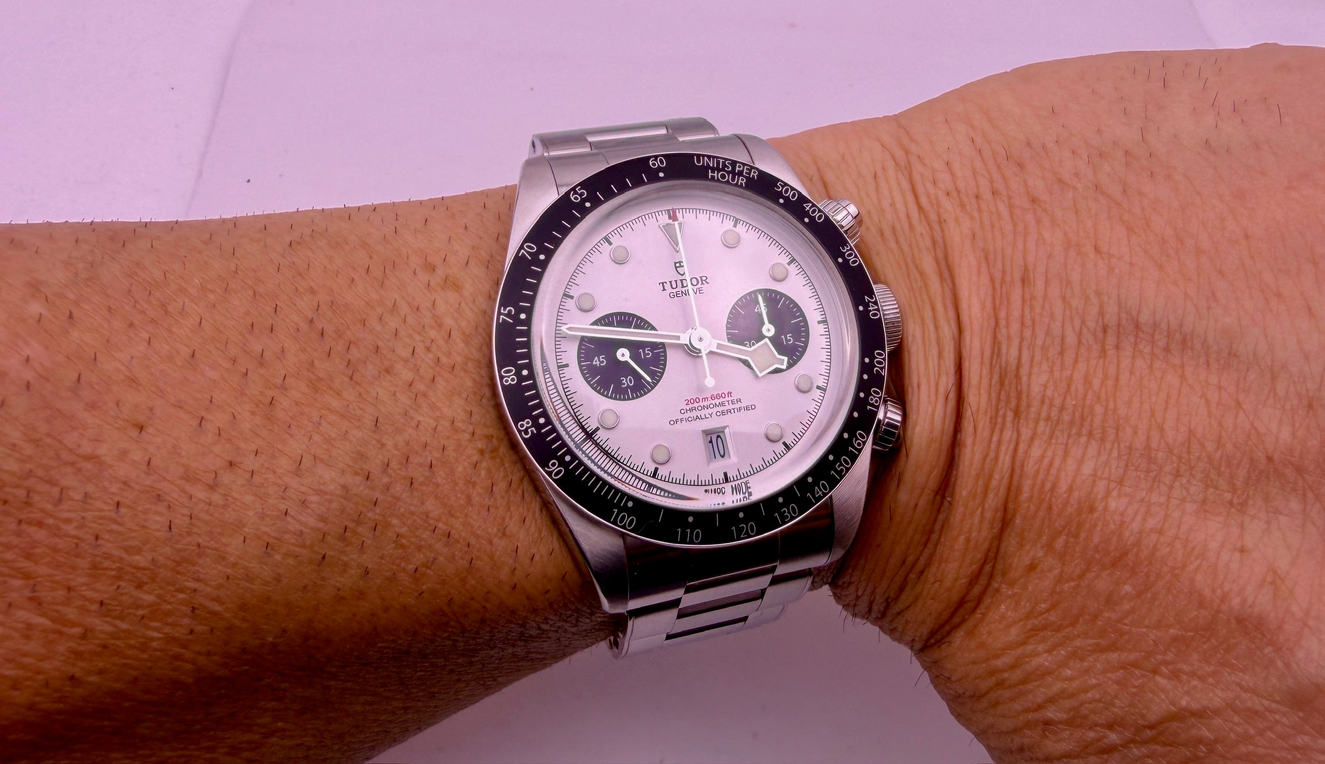 Case #490 — Tudor Black Bay Chronograph “Panda” Ref. M79360N-0012